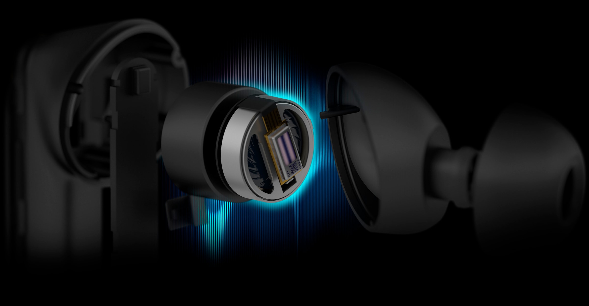 Creative wireless In-Ear-Kopfhörer »Aurvana Ace«, LC3