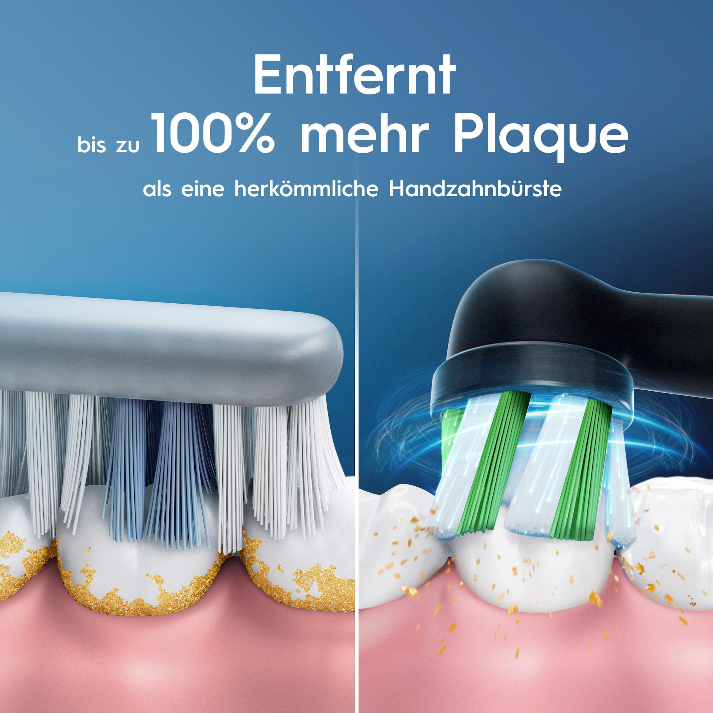 Oral-B Elektrische Zahnbürste »Oral-B Pro Vitality« 1 Stk. Aufsteckbürsten 1 Aufsteckbürste