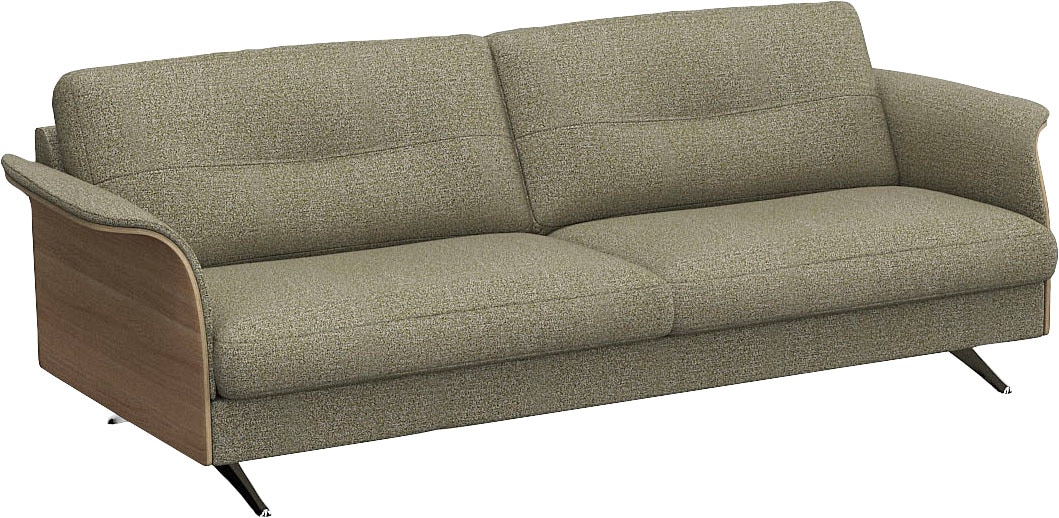 FLEXLUX 3-Sitzer »Glow, super bequem durch hochwertigem Sitzaufbau mit Federkern« Modernes skandinavisches Design