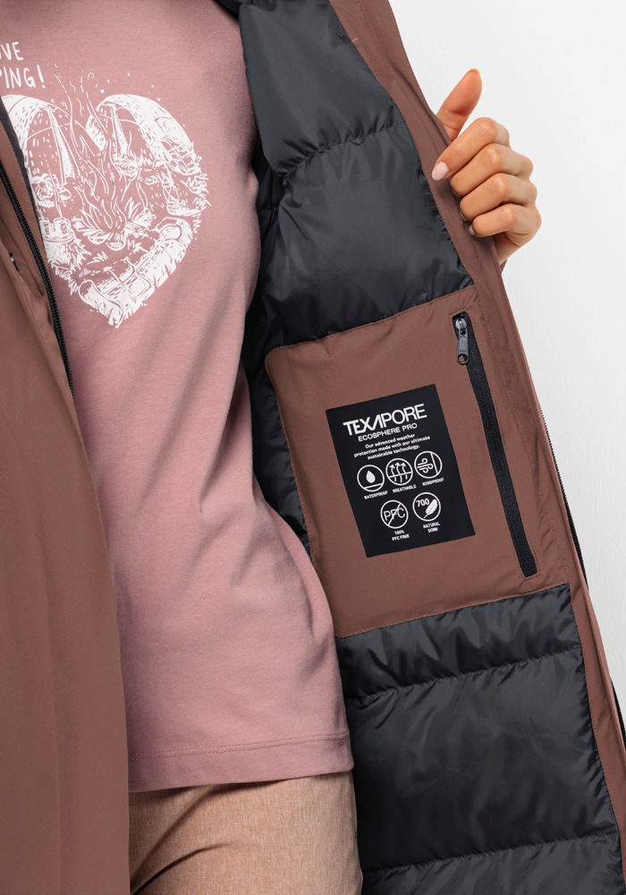 Jack Wolfskin Funktionsmantel »LUISENPLATZ COAT W«