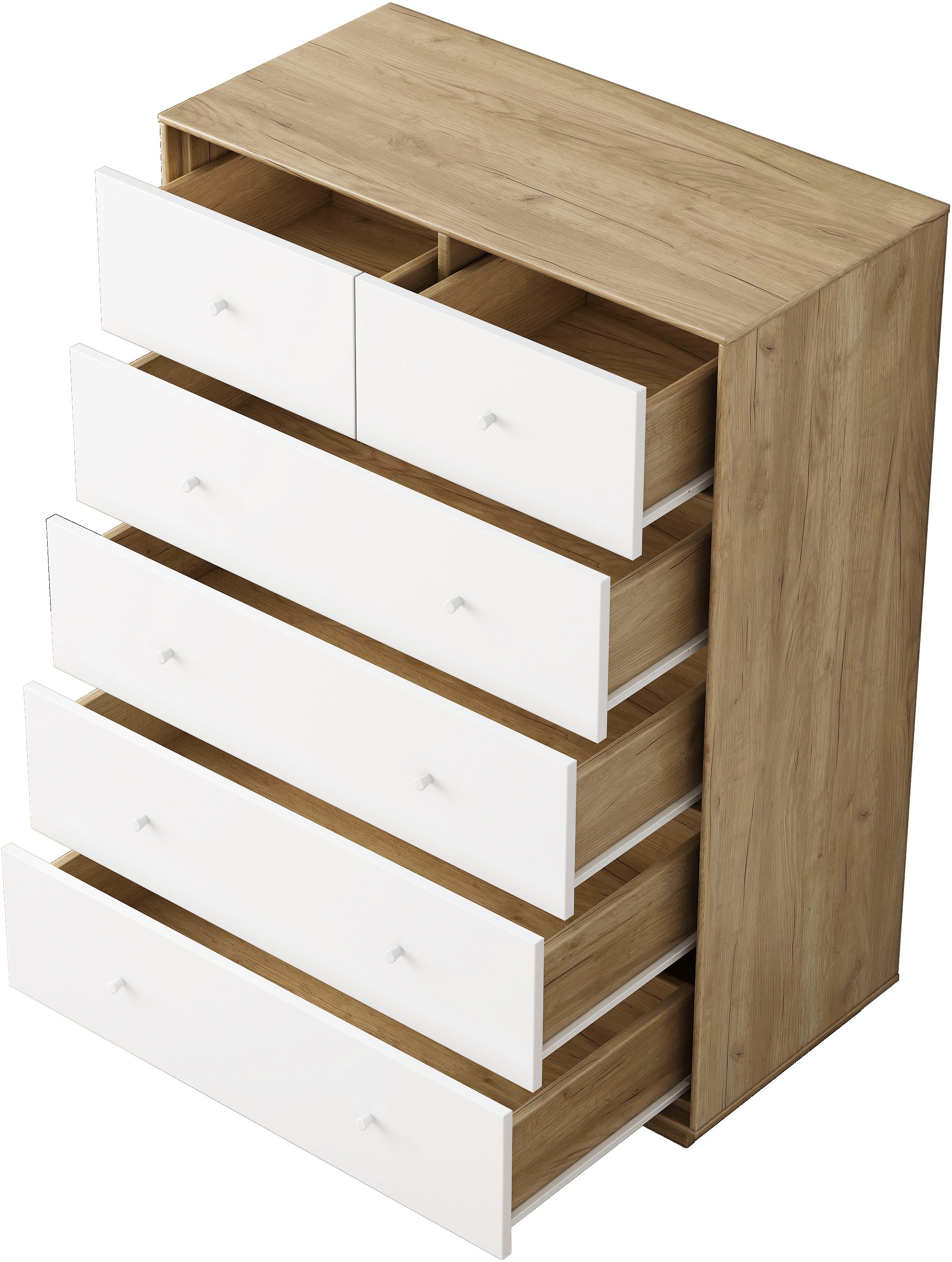 OTTO home Kommode »Blaire« kratzfeste Melaminoberfläche, ABS-Kanten und FSC-zertifiziertem Holz