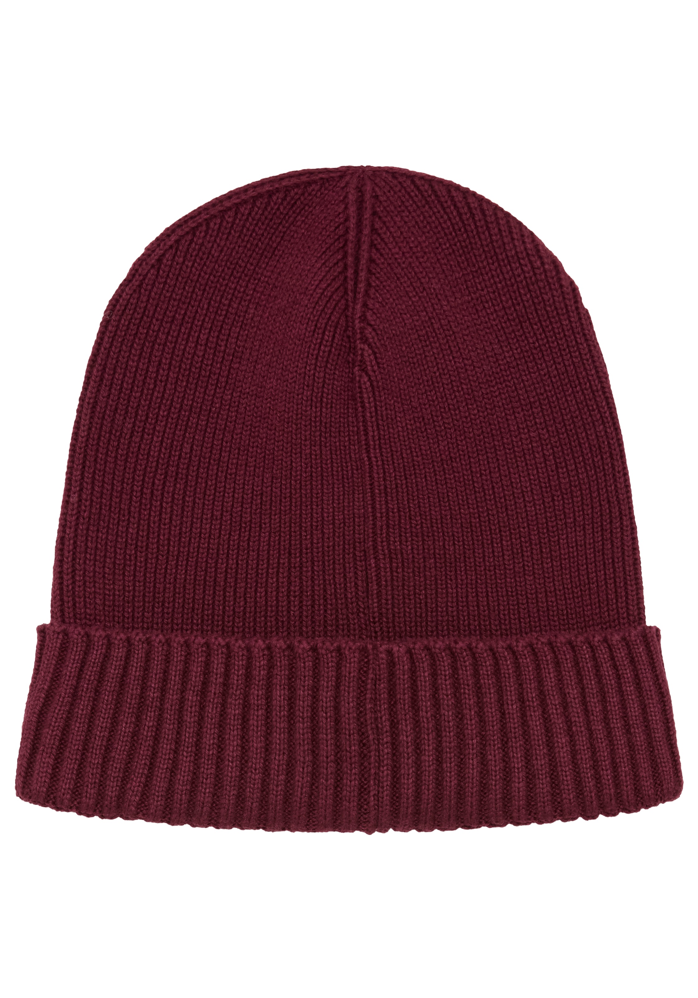 BOSS GREEN Beanie »Asic Beanie« aus Rippenstrick