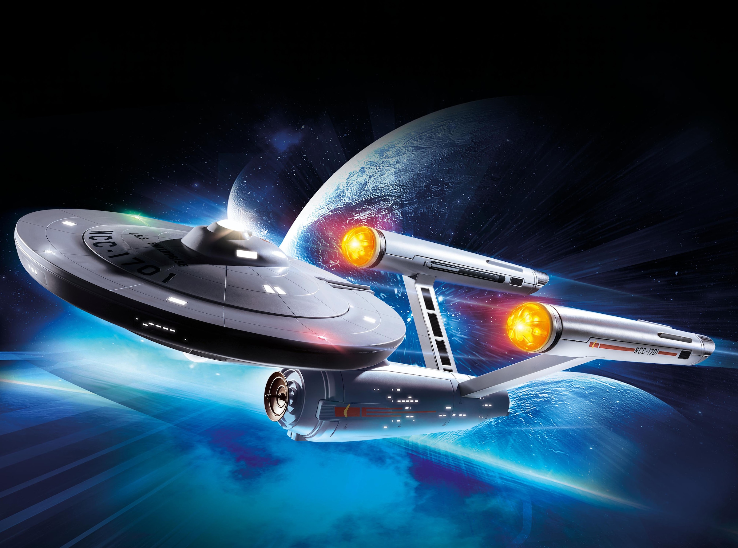 Playmobil® Konstruktions-Spielset »Star Trek - U.S.S. Enterprise NCC-1701 (70548)«, (150 St.), Made in Europe