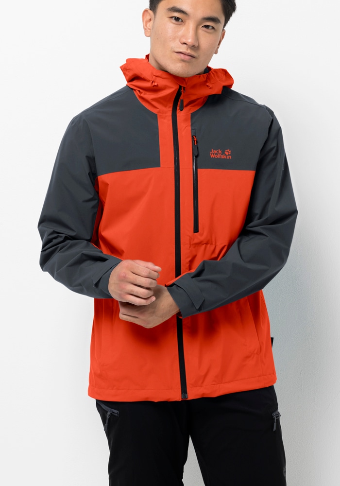 Funktionsjacke »GO HIKE JACKET M«, mit Kapuze