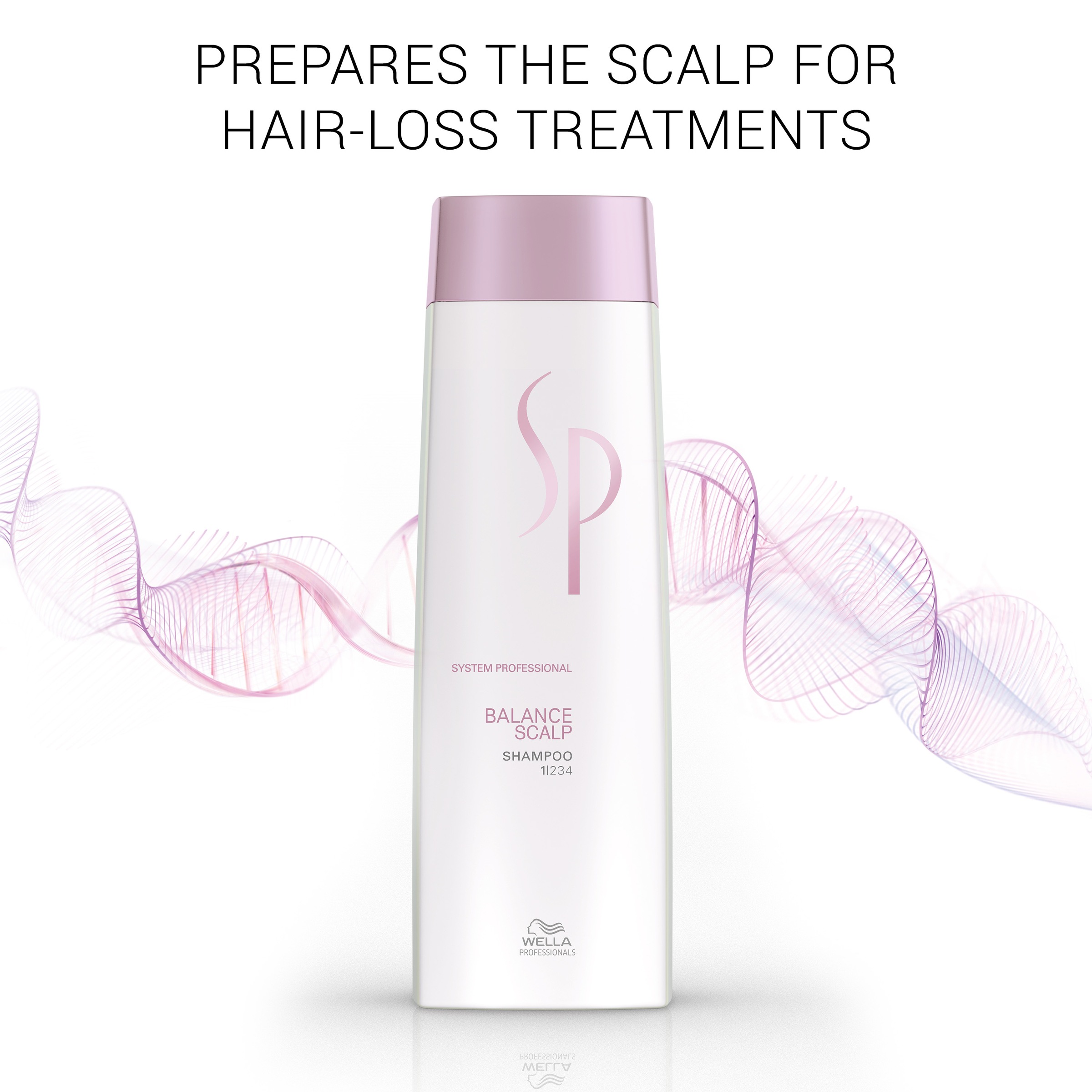 Wella SP Haarshampoo »Balance Scalp Shampoo« gegen Juckreiz, gegen Rötungen, sanfte Pflege