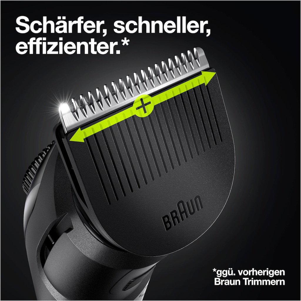 Braun Haarschneider »Barttrimmer 5 BT5340«, 2 Aufsätze