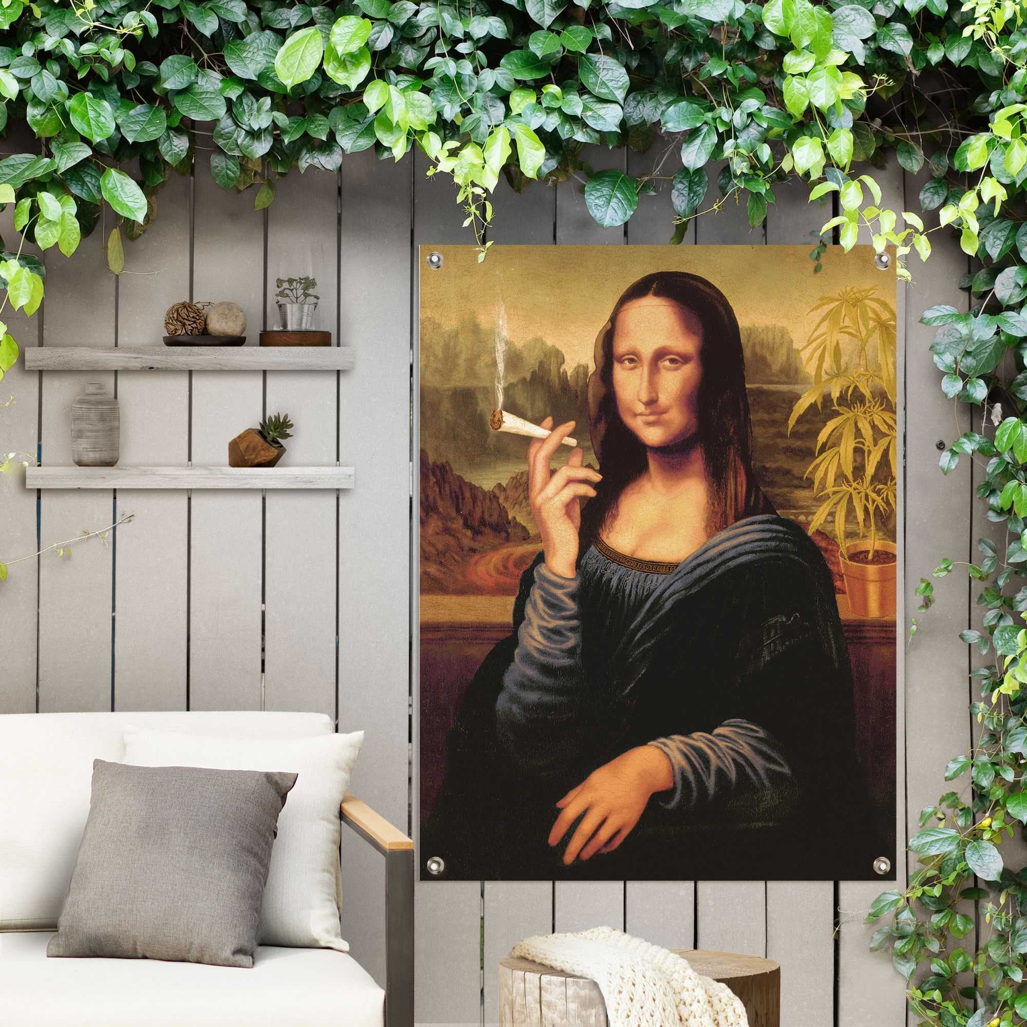 Reinders! Poster »Mona Lisa - joint« Outdoor für Garten oder Balkon