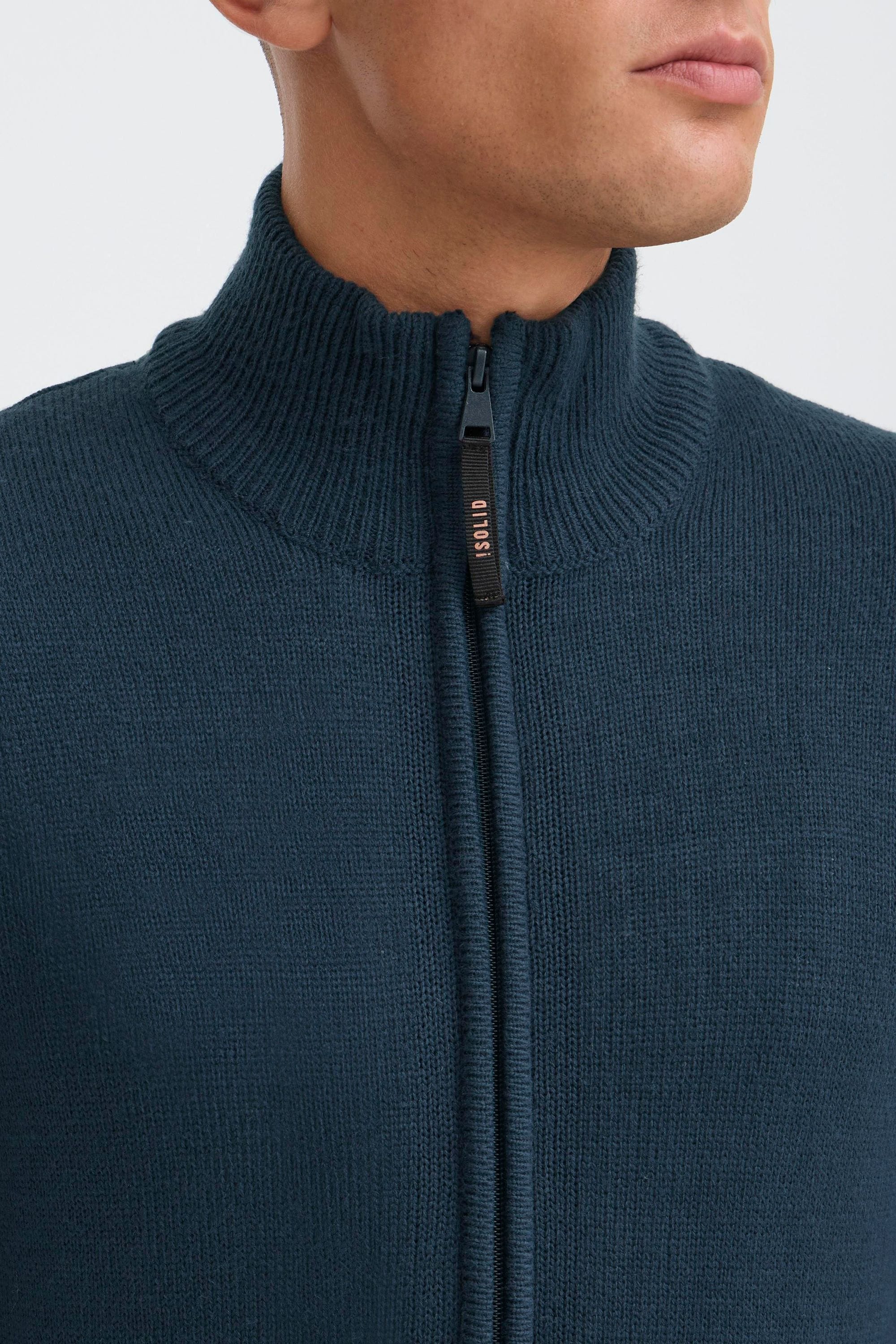 !Solid Strickjacke »Trainingsjacke SDBABAL«