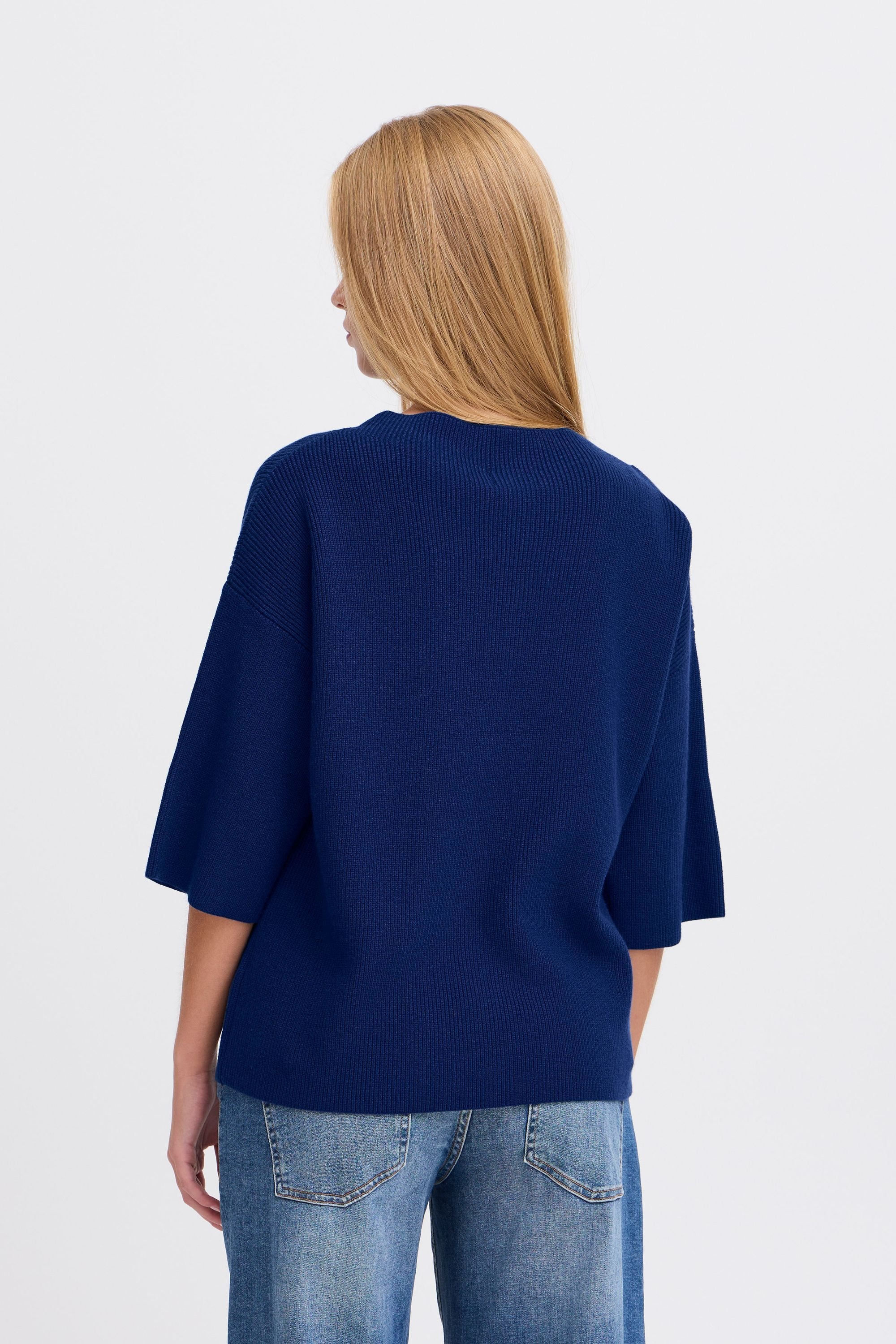 Ichi Strickfleece-Pullover »Strickpullover IHBOSTON MS3«