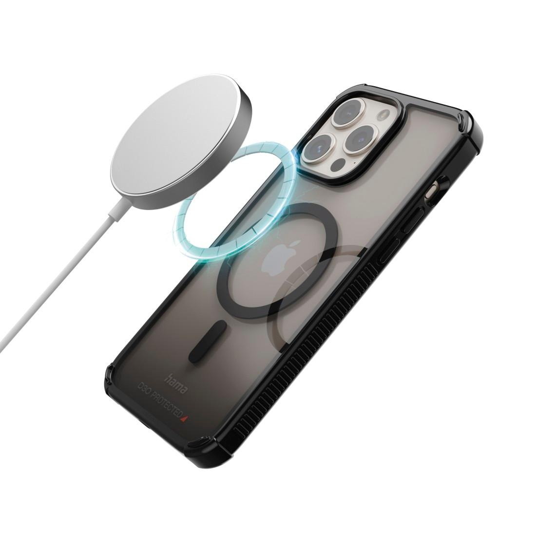 Hama Smartphone-Hülle »Handyhülle „Extreme Protect“ f. iPh. 16 Pro Max (f. MagSafe, stoßfest)« iPhone 16 Pro Max 17,5 cm (6,9 Zoll)