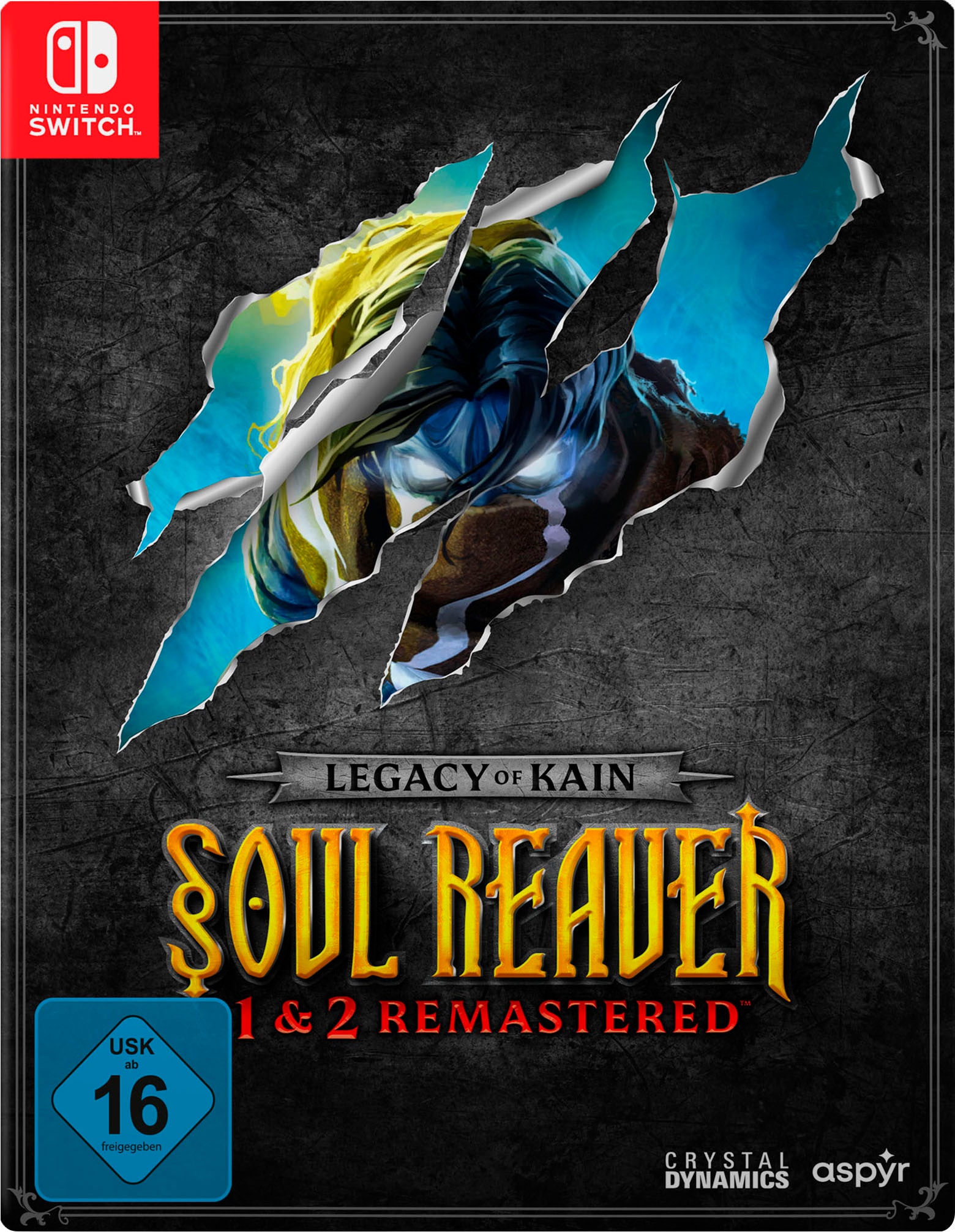 Aspyr Media Spielesoftware "Legacy of Kain: Soul Reaver 1 & 2 Remastered - Deluxe Edition" Nintendo Switch