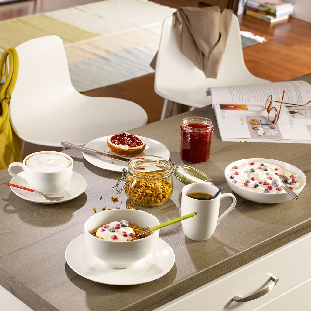 Villeroy & Boch Untertasse »Frühstücksuntertassen For Me ø 17,4 cm 6er Set weiß«