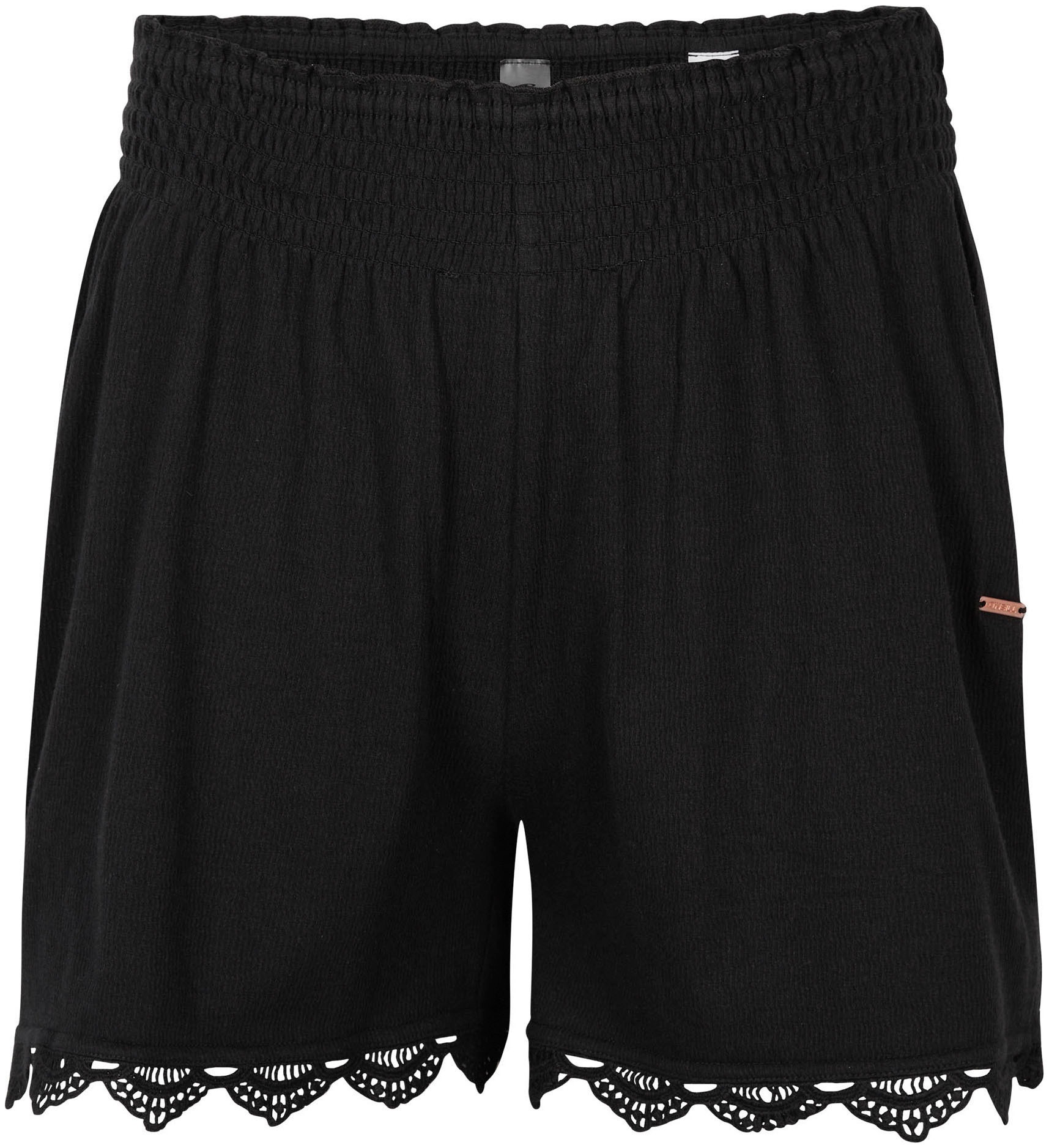 O'Neill Strandshorts »AVA SMOCKED SHORTS«, mit Spitzendetail am Beinabschluss kaufen