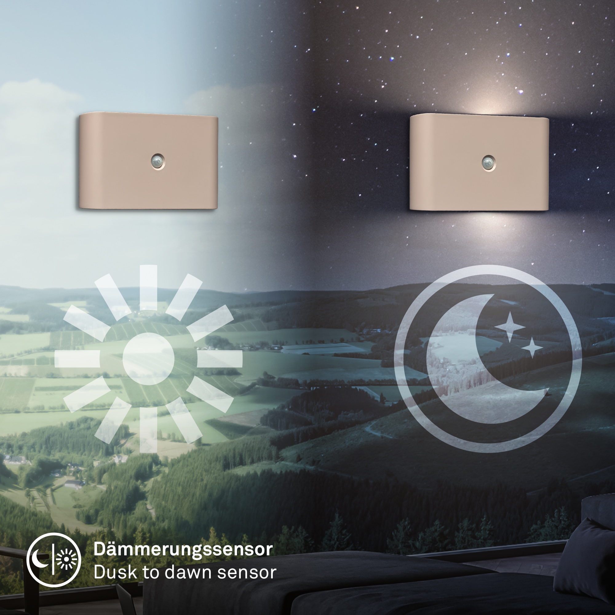Briloner Leuchten LED Wandleuchte »CHET 3878011«