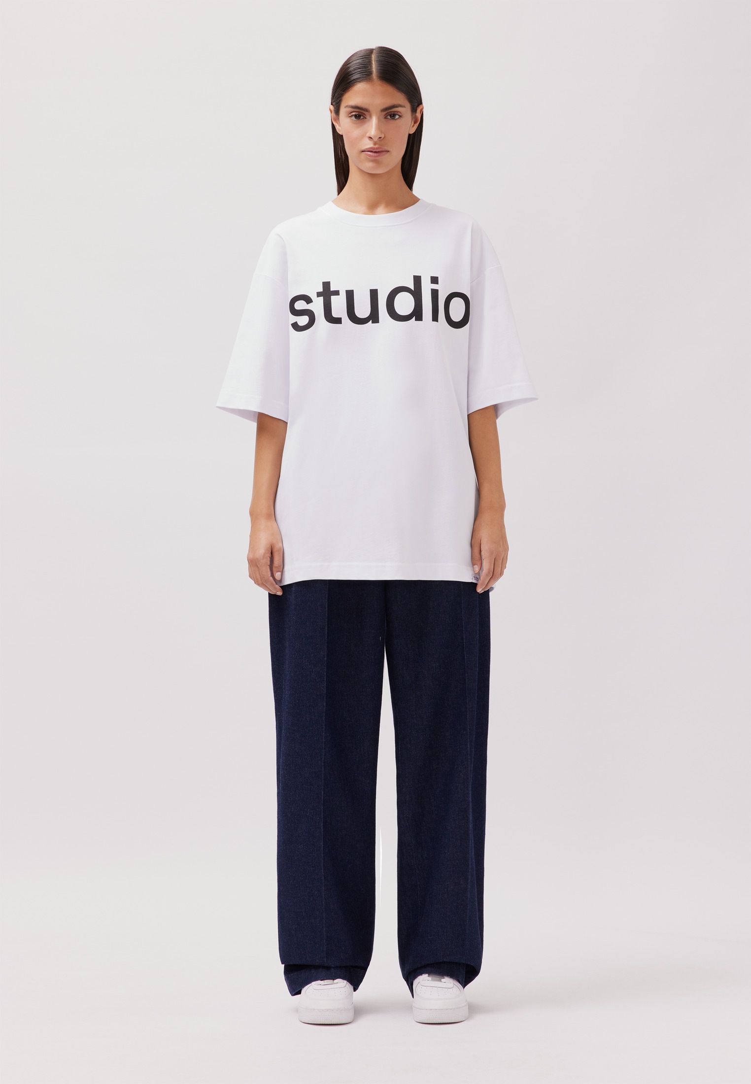 studio seidensticker T-Shirt »Studio«, 1/2 Rundhals