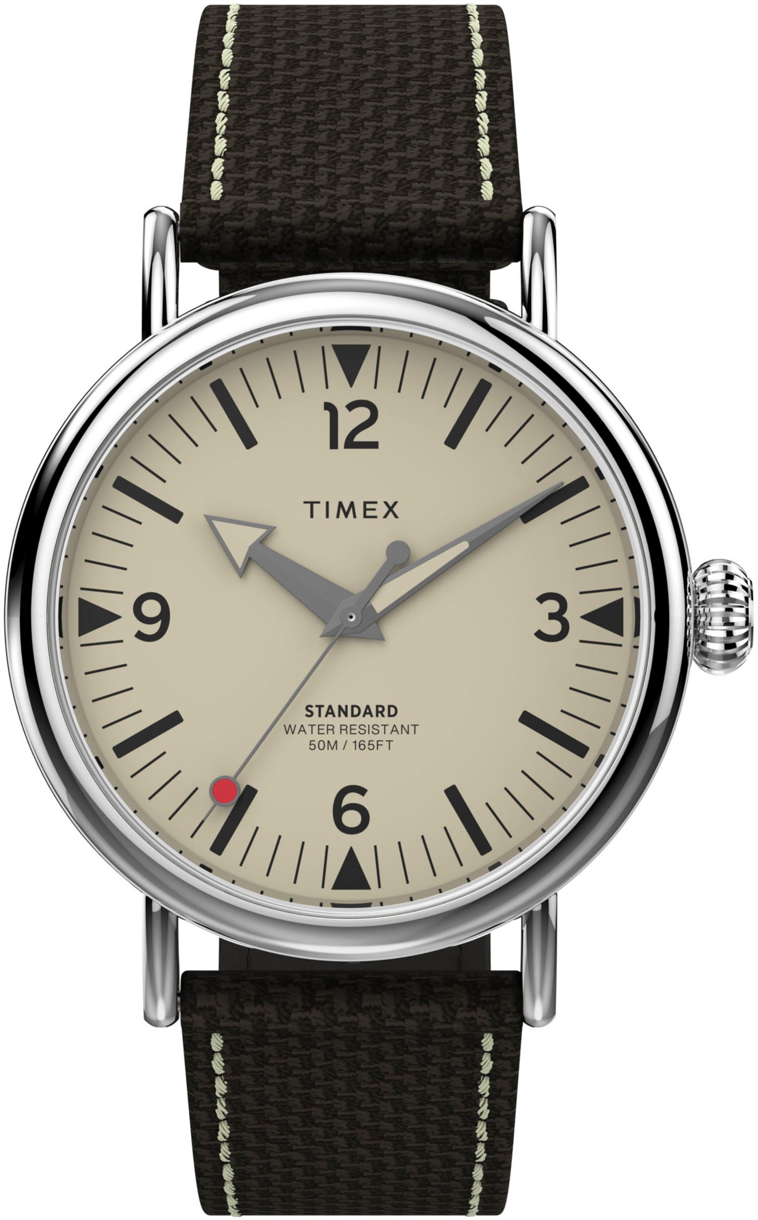 Timex Quarzuhr »WATERBURY STANDARD«, Armbanduhr, Herrenuhr, Leuchtzeiger, Mineralglas, analog