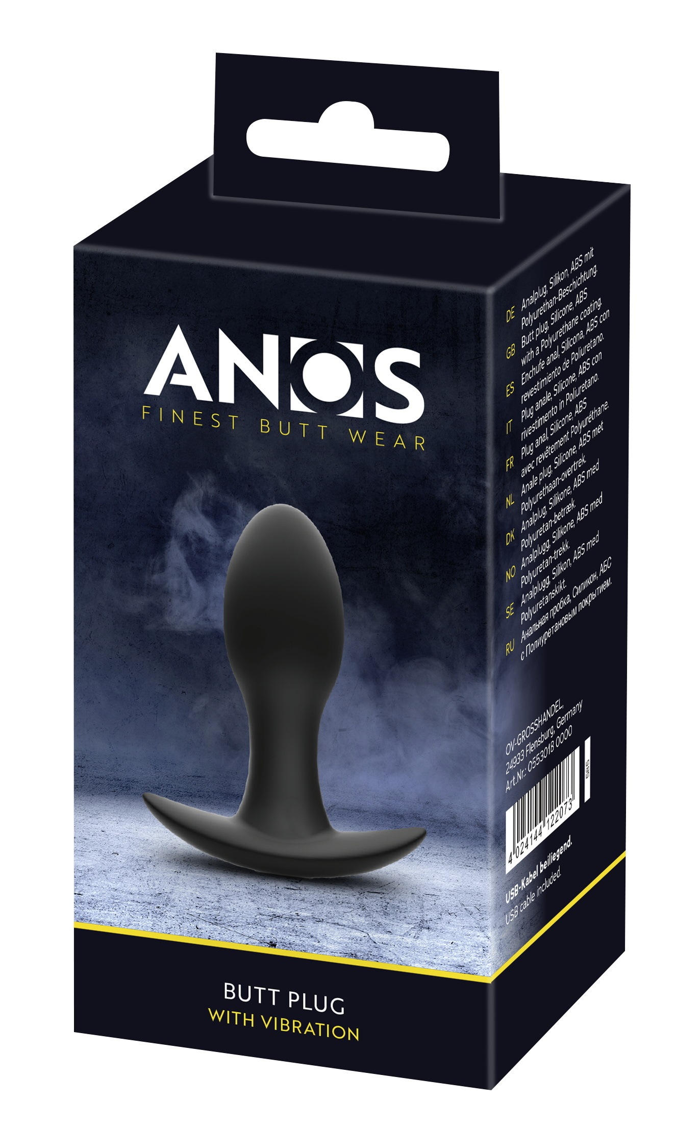 ANOS Anal-Stimulator »vibrierender Analplug Butt Plug with Vibration« ()