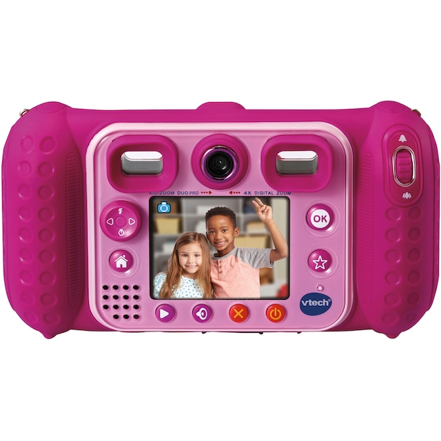 Vtech® Kinderkamera »KidiZoom Duo Pro, pink«, inklusive Tragetasche bei