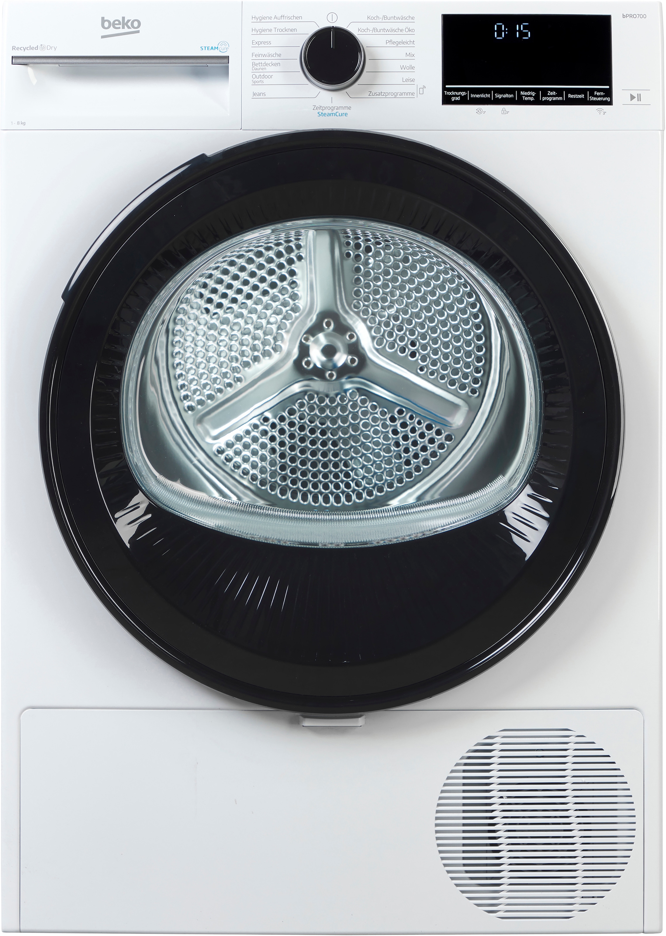 BEKO Wärmepumpentrockner »B7T88209« Die AquaWave Trommel bewegt die Wäsche sanft und effektiv