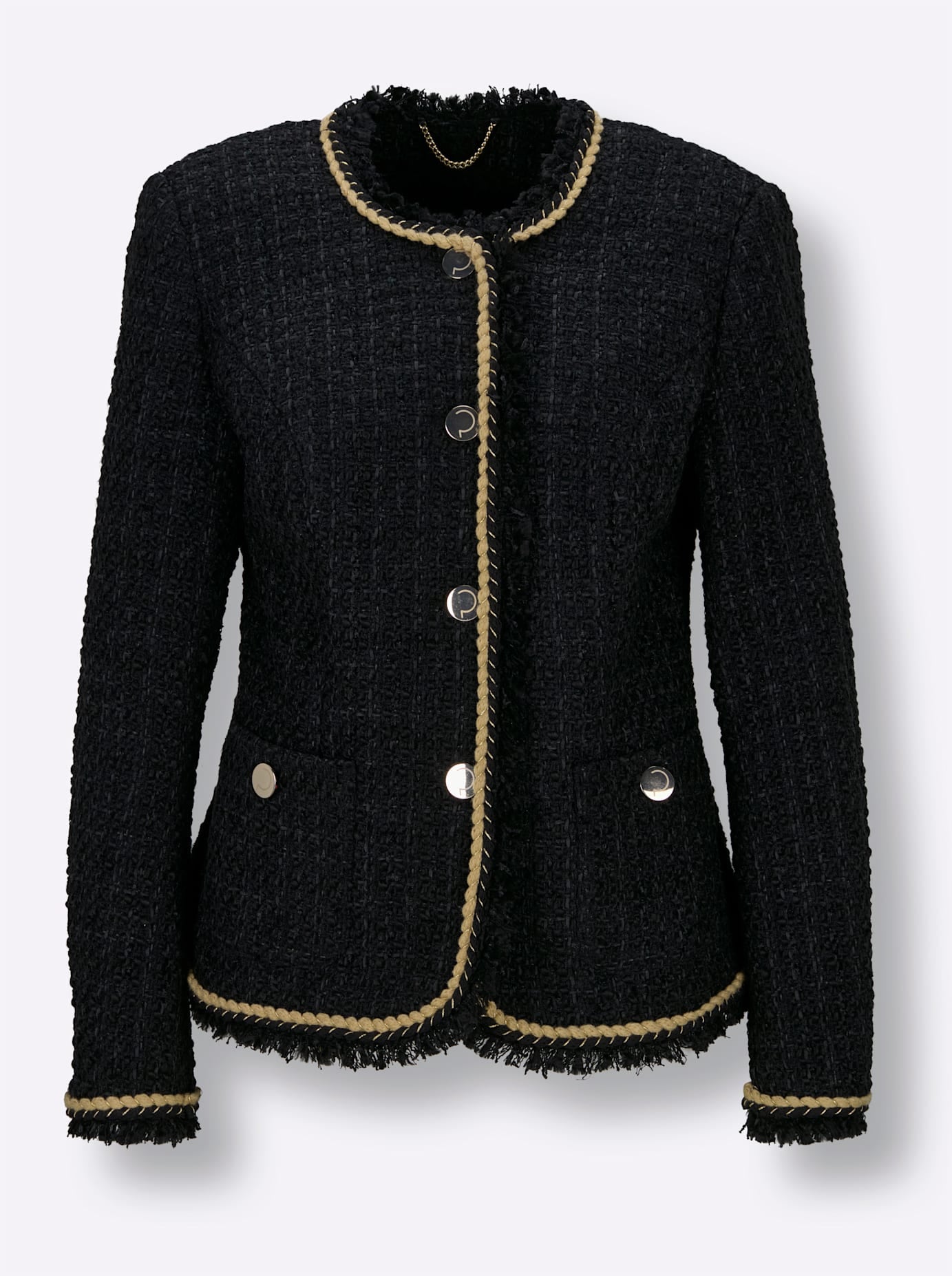 CREATION L PREMIUM Jackenblazer »Woll-Mix-Bouclè-Blazer«