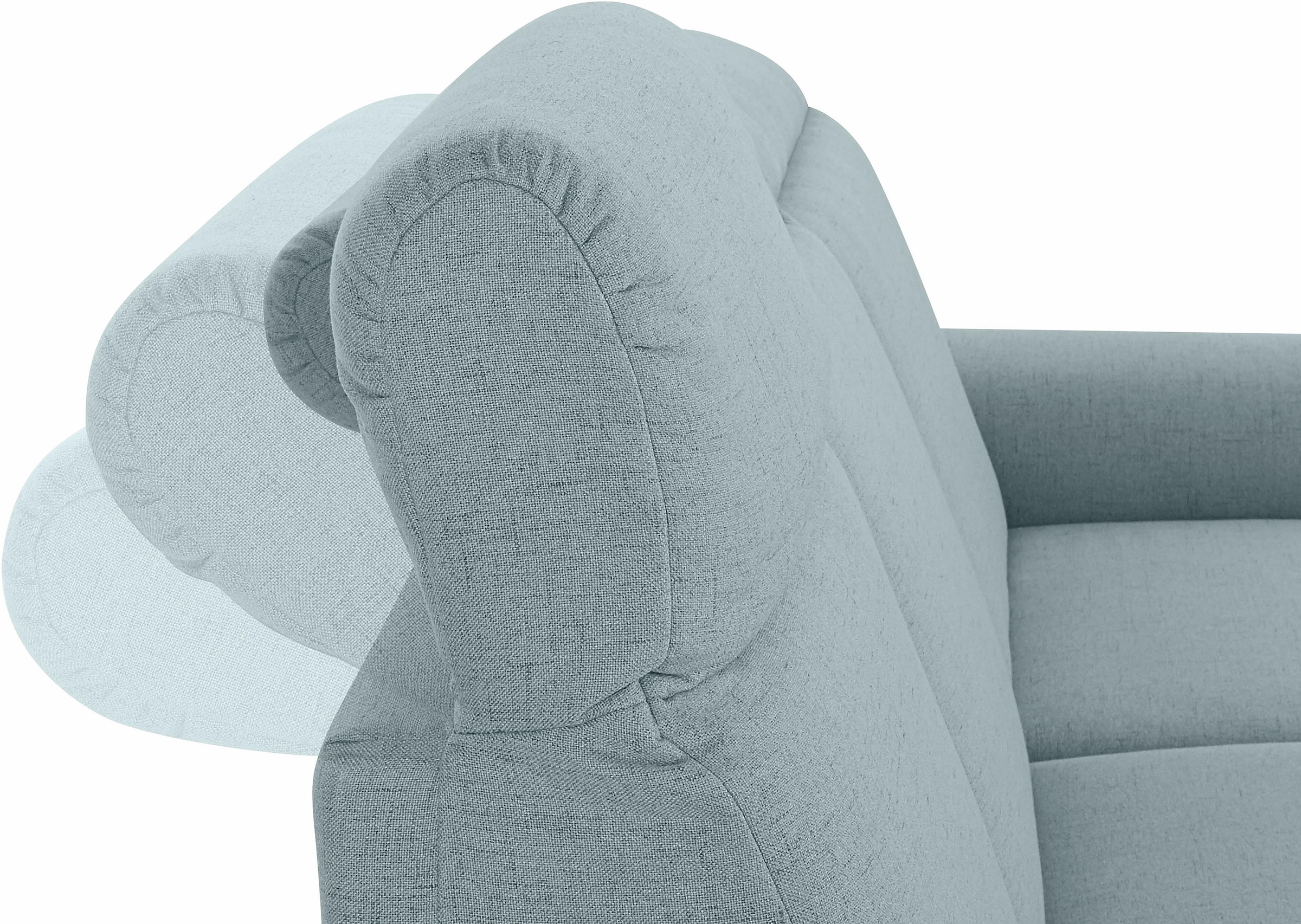 sit&more Ecksofa »Township L-Form« wahlweise mit elektrischer Wallfree-Funktion