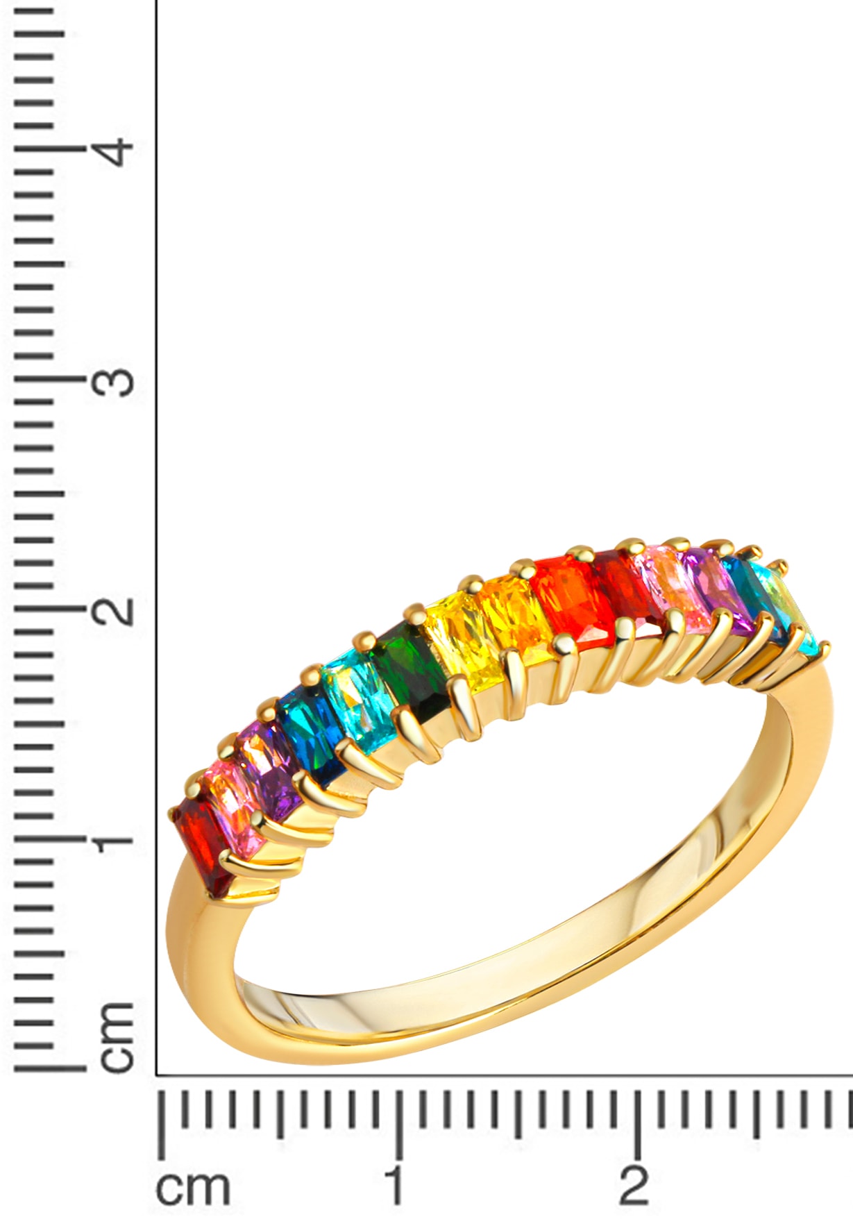 Firetti Fingerring »Schmuck Geschenk Silber 925 Silberring Multi«, mit Zirkonia (synth.)