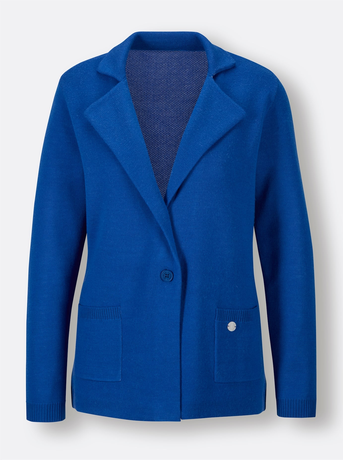 CREATION L PREMIUM Jacquardstrickjacke