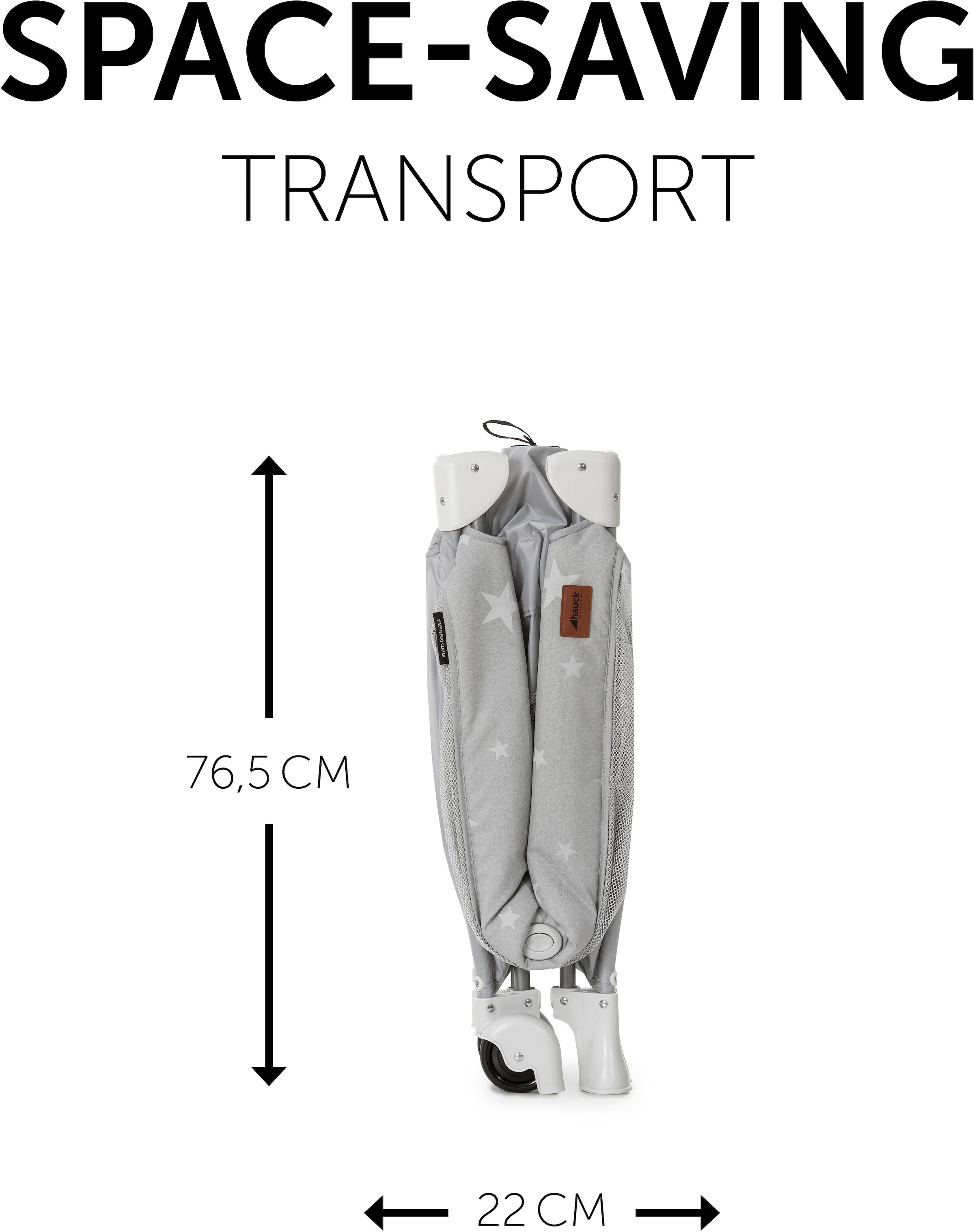 Hauck Baby-Reisebett »Sleep'N Play Center, Stars«, inkl. Transporttasche