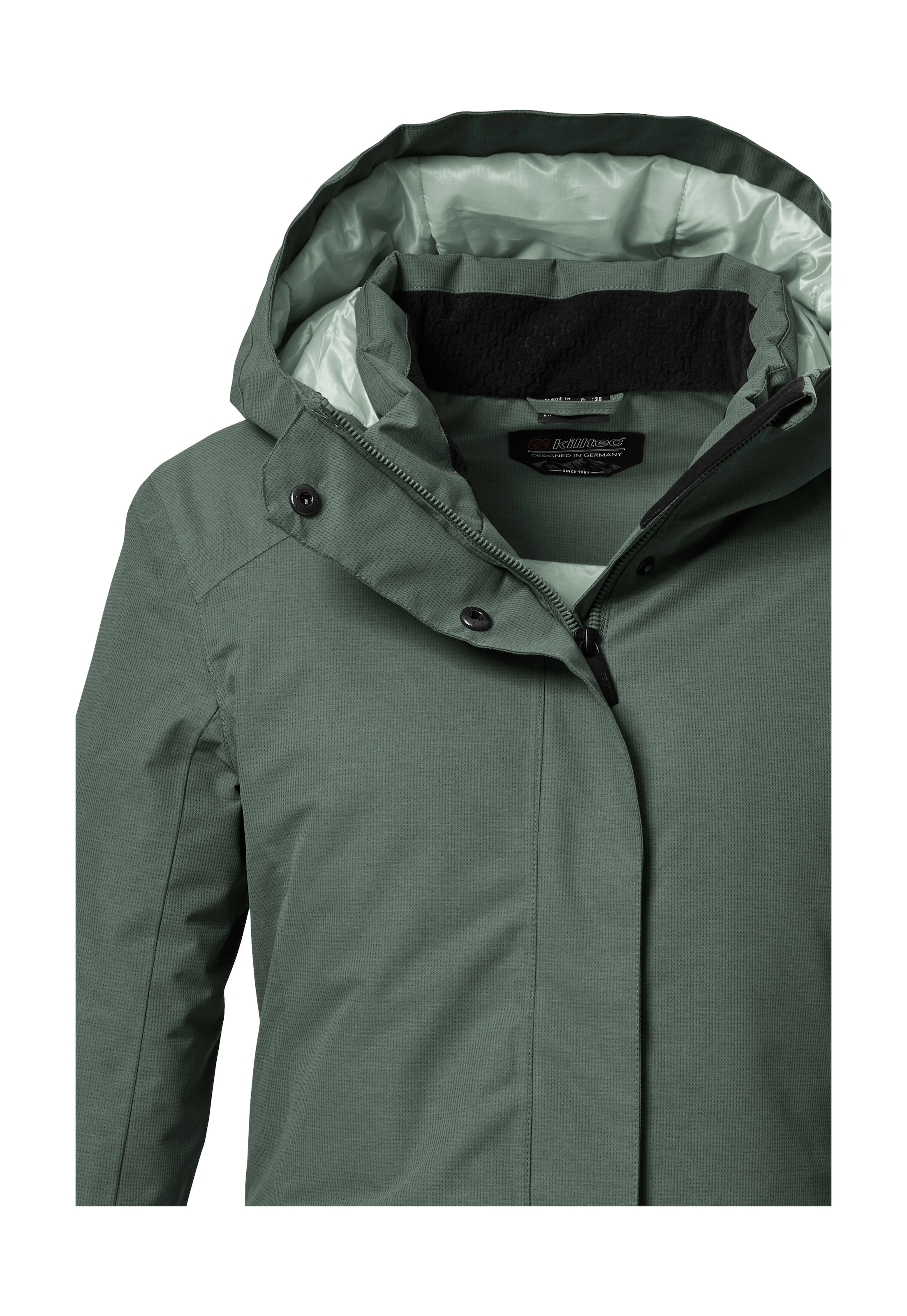 Killtec Parka »KOW 93 WMN PKR«, Wasser- und winddichter Damenparka, atmungsaktiv, recyceltes Material
