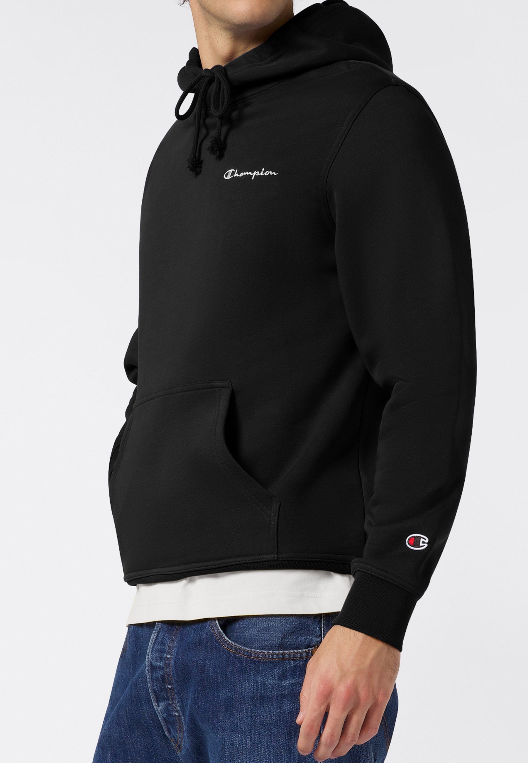 Champion Kapuzensweatshirt »SPORTWEAR HOODIE Standard Fit«, mit aufgerautem Innenfutter, aus Baumwoll-Polyester-Mix, 310 g/m²
