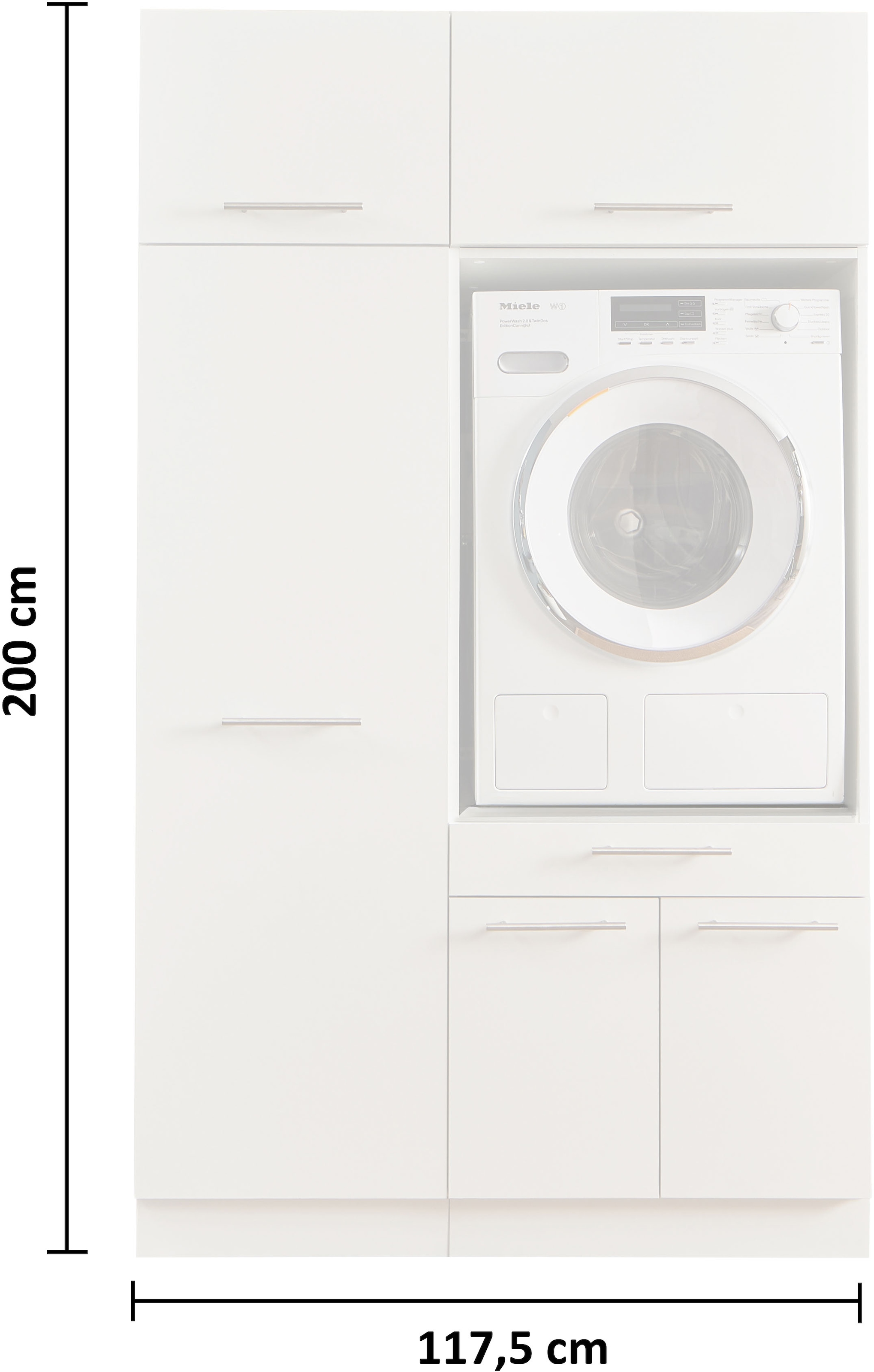 Laundreezy Mehrzweckschrank-Set »LAUNDREEZY LDSK7«