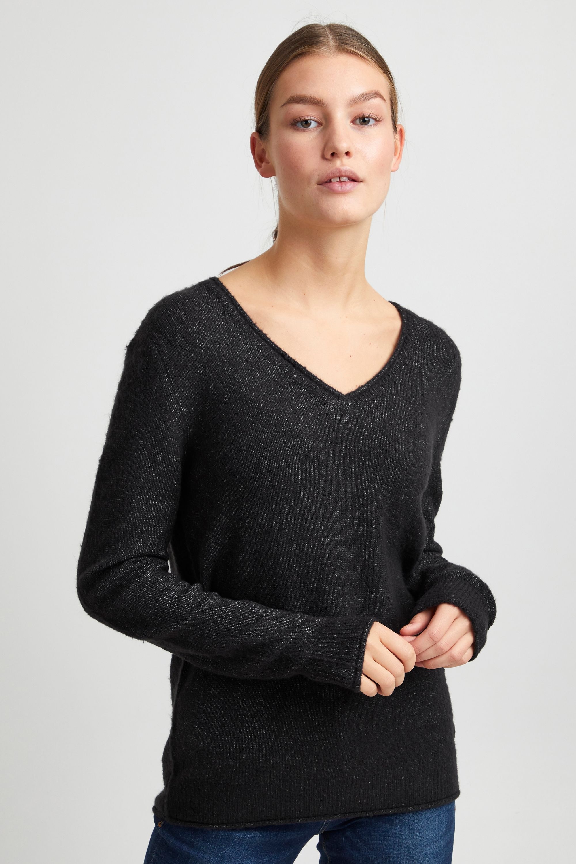 OXMO Strickfleece-Pullover »Strickpullover OXIlva«