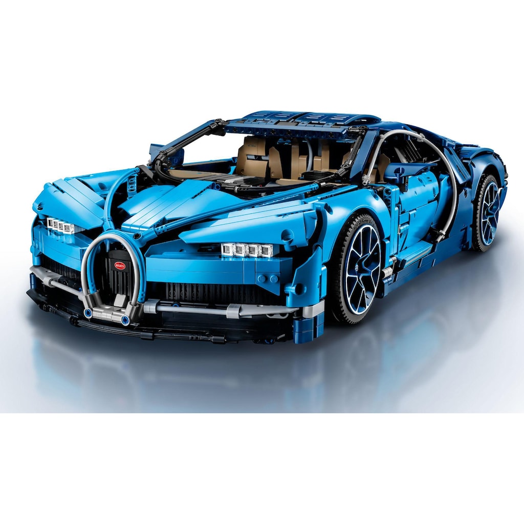 LEGO® Konstruktionsspielsteine »Bugatti Chiron (42083), LEGO® Technic«, (3599 St.), Made in Europe
