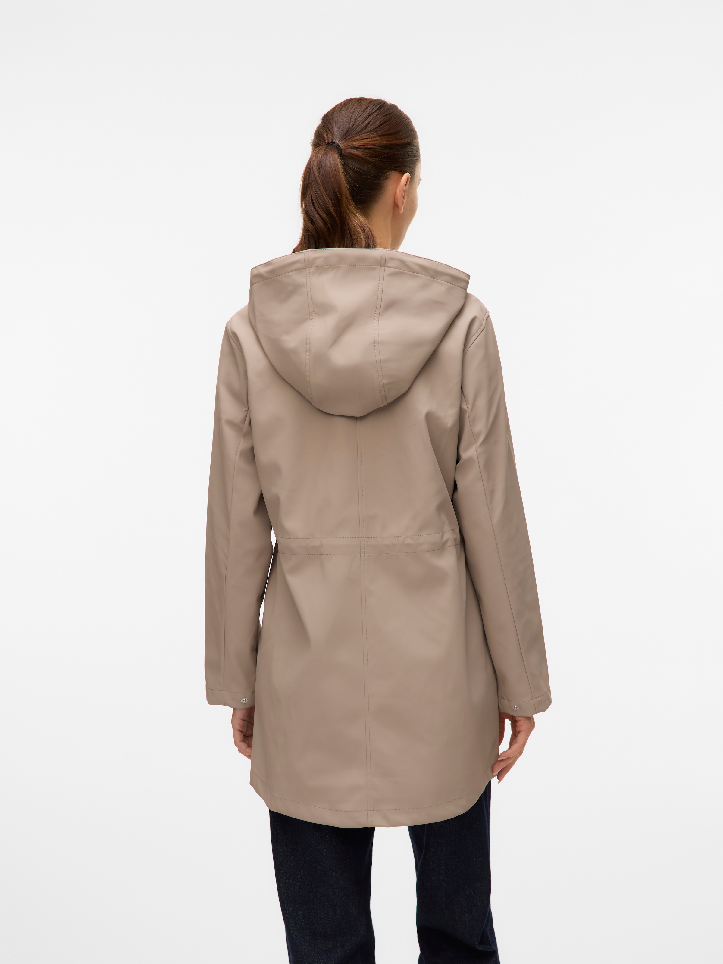 Vero Moda Regenjacke »VMMALOU COATED JACKET«, mit Kapuze