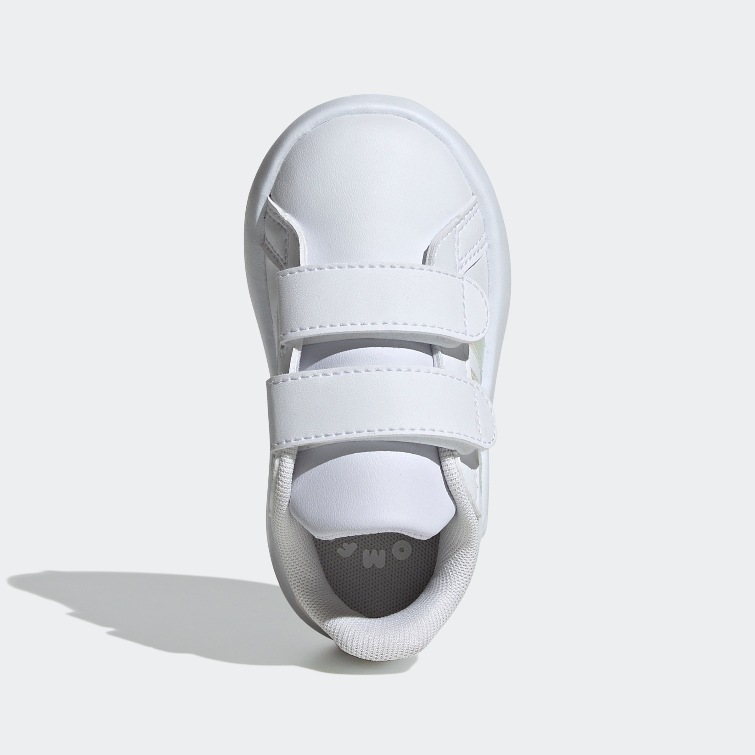 adidas Sportswear Klettschuh »GRAND COURT 2.0 KIDS«, Design auf den Spuren des adidas Superstar, für Kinder