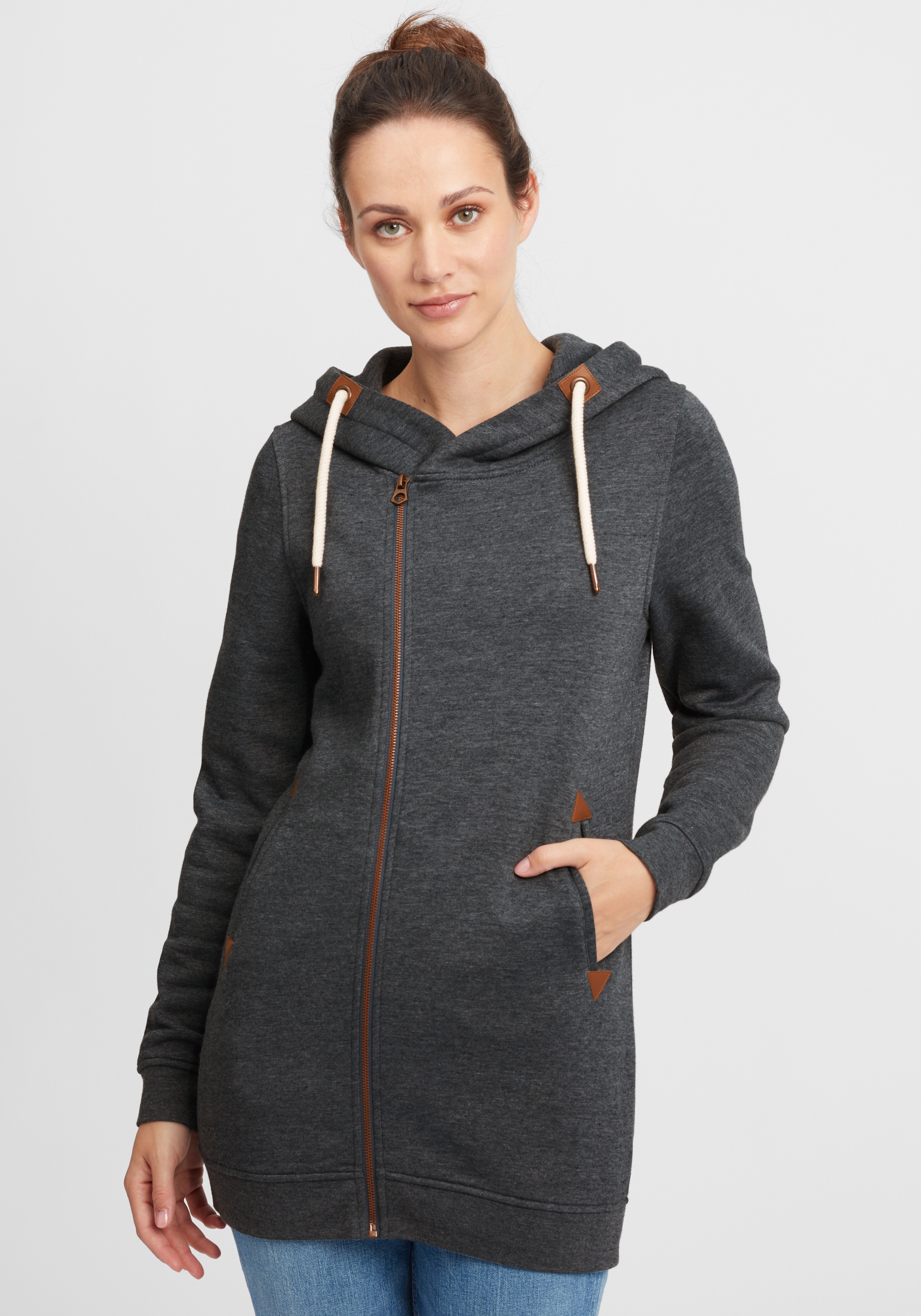 OXMO Kapuzensweatjacke »Kapuzensweatjacke OXVicky«