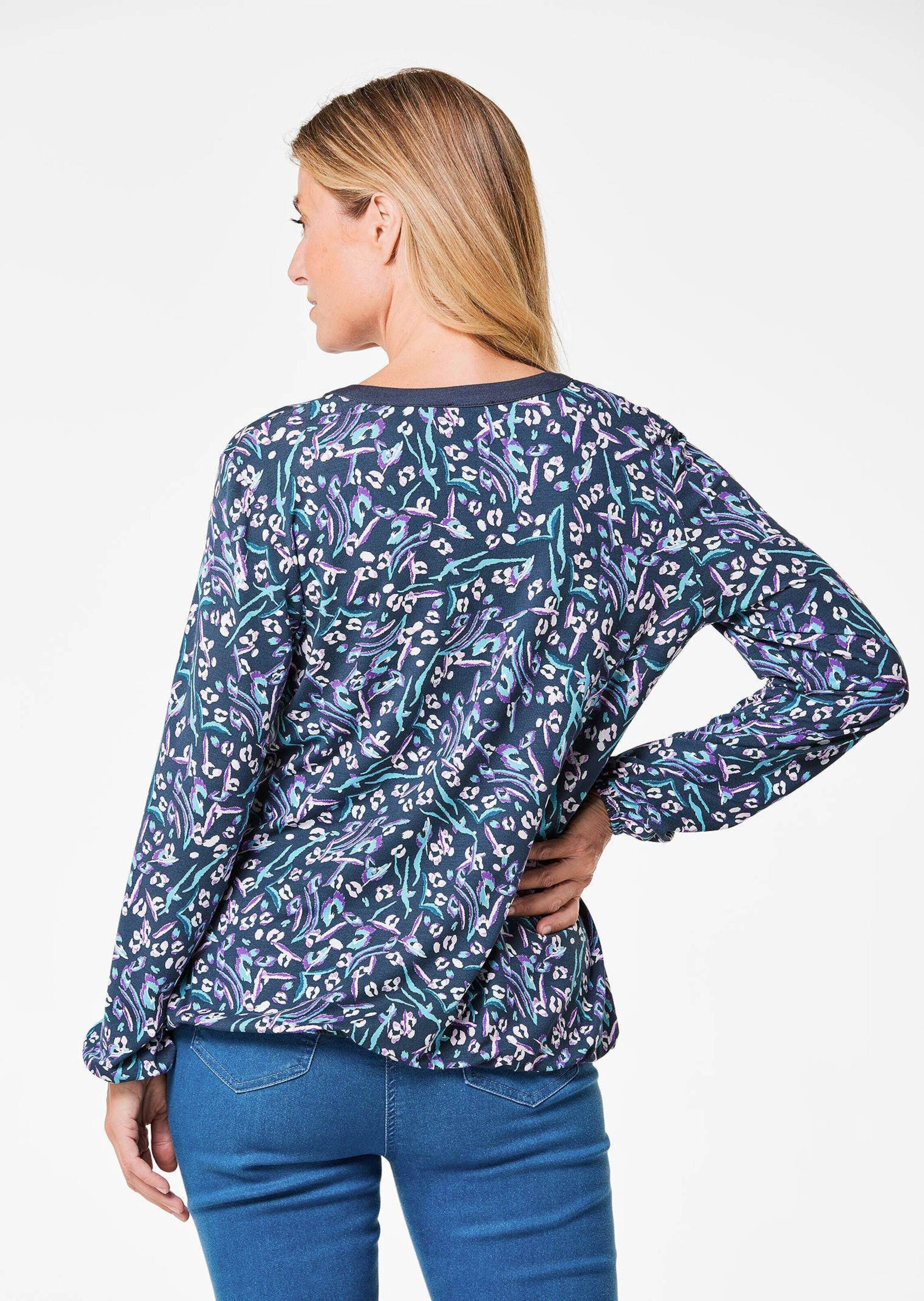 GOLDNER Print-Shirt »Kurzgröße Kurzgröße - Trageangenehmes Shirt mit individuellem Druck«