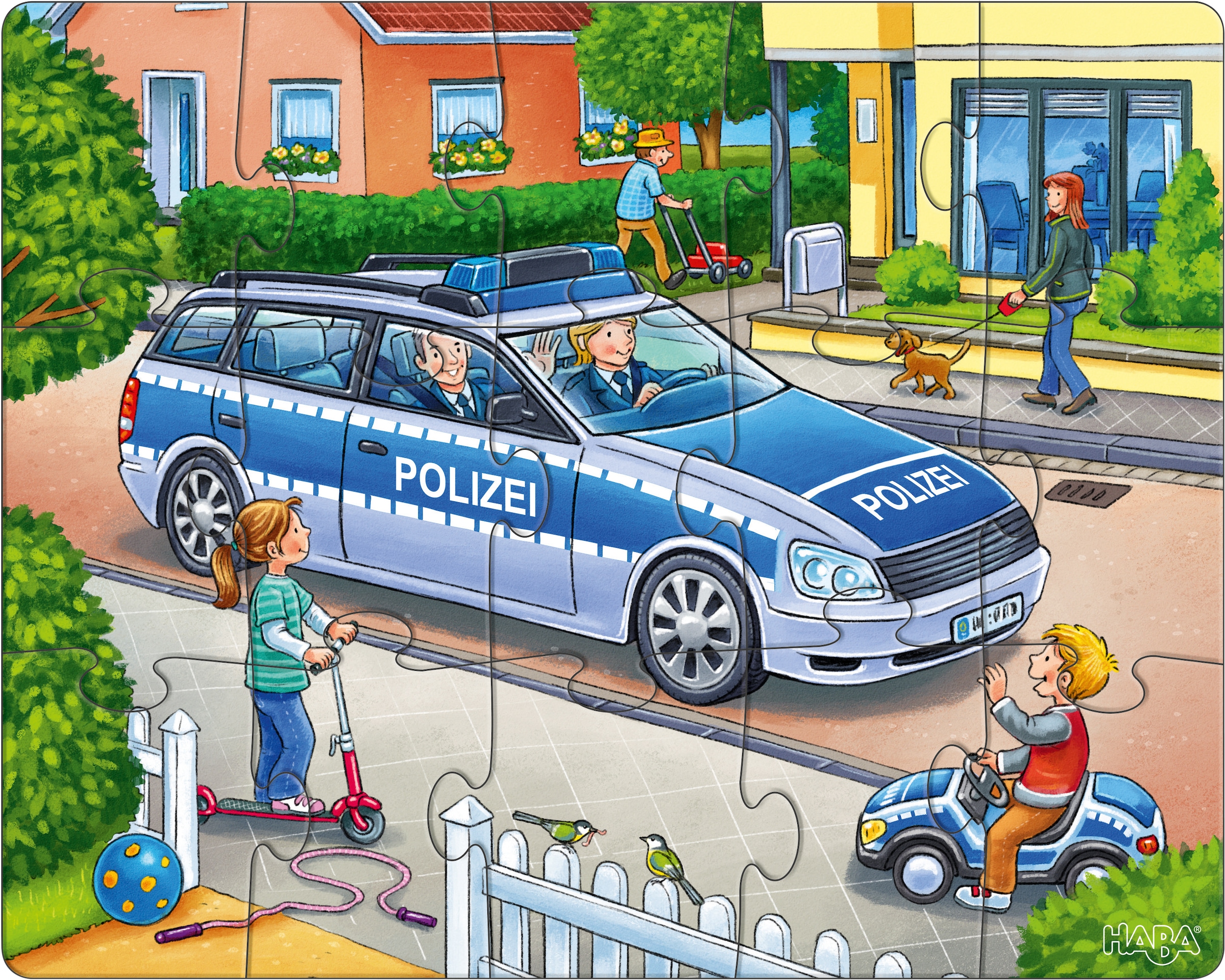 Haba Puzzle »Polizei, Feuerwehr & Co.«, Made in Europe