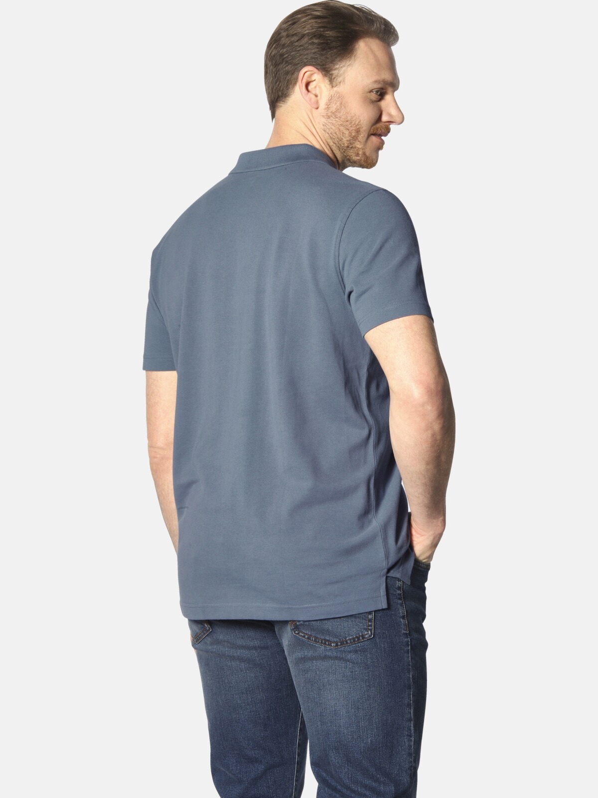 Jan Vanderstorm Poloshirt »Poloshirt JAKOV«, (1 tlg.)