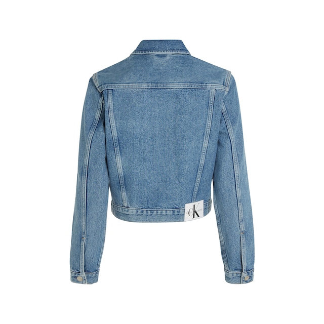 90S »CROPPED Klein Jeans Jeansjacke JACKET« DENIM bei Calvin ♕