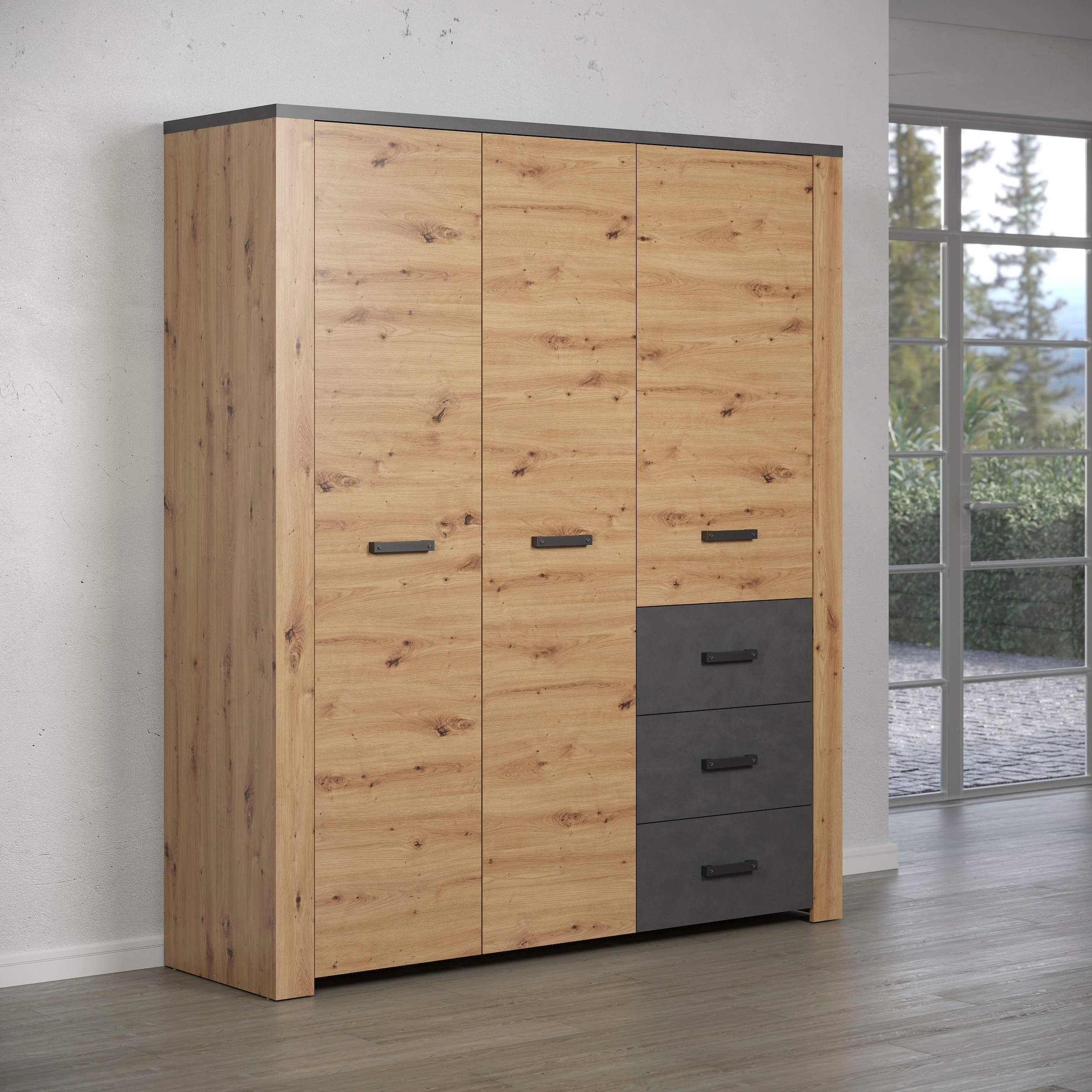 Home affaire Kleiderschrank »Ambres«, (1 St.)