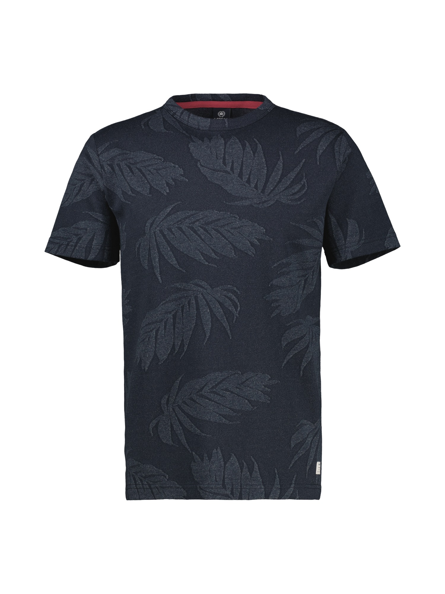 LERROS T-Shirt »LERROS Jacquard T-Shirt für Herren«
