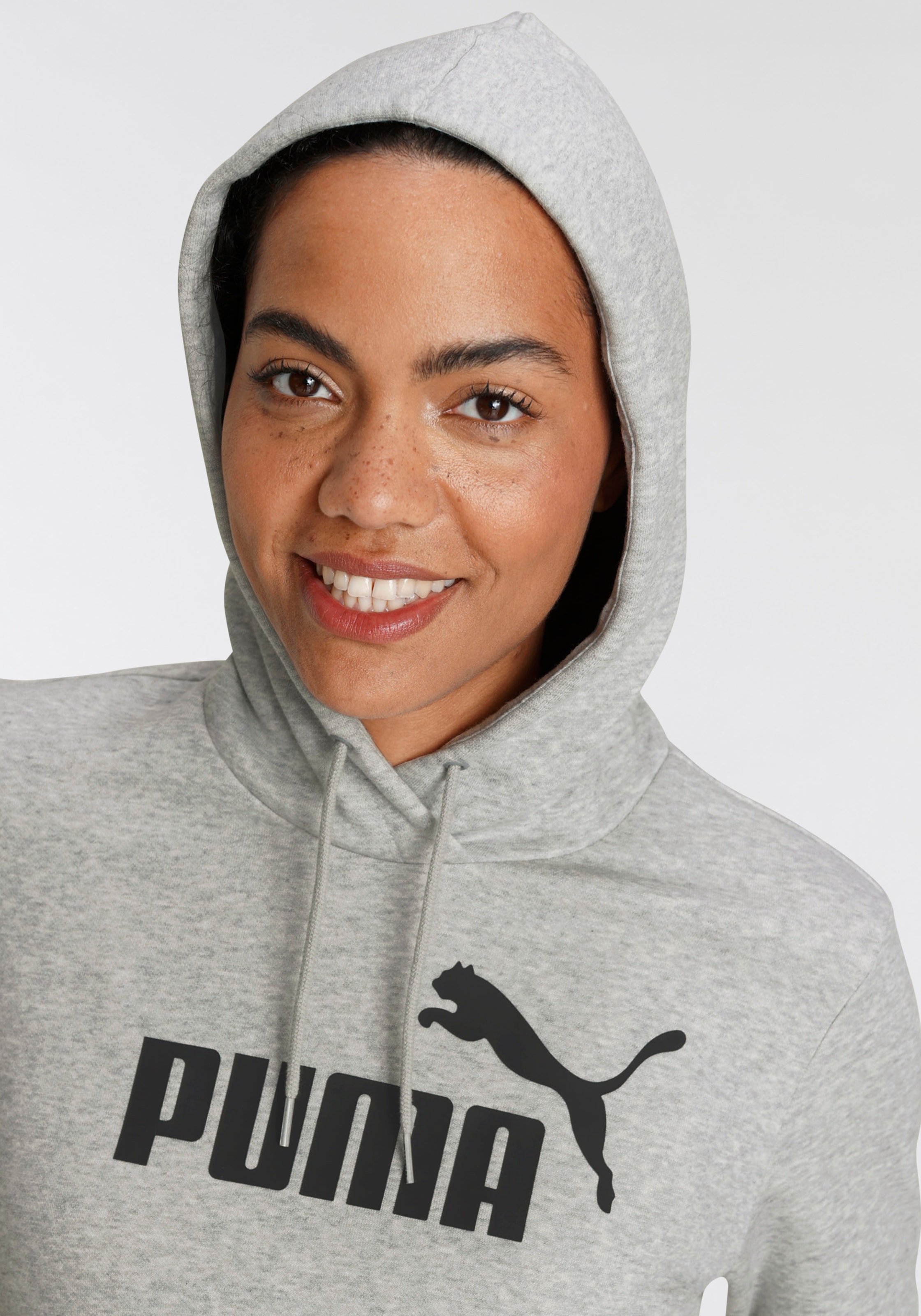 PUMA Kapuzensweatshirt »ESS LOGO HOODIE FL«