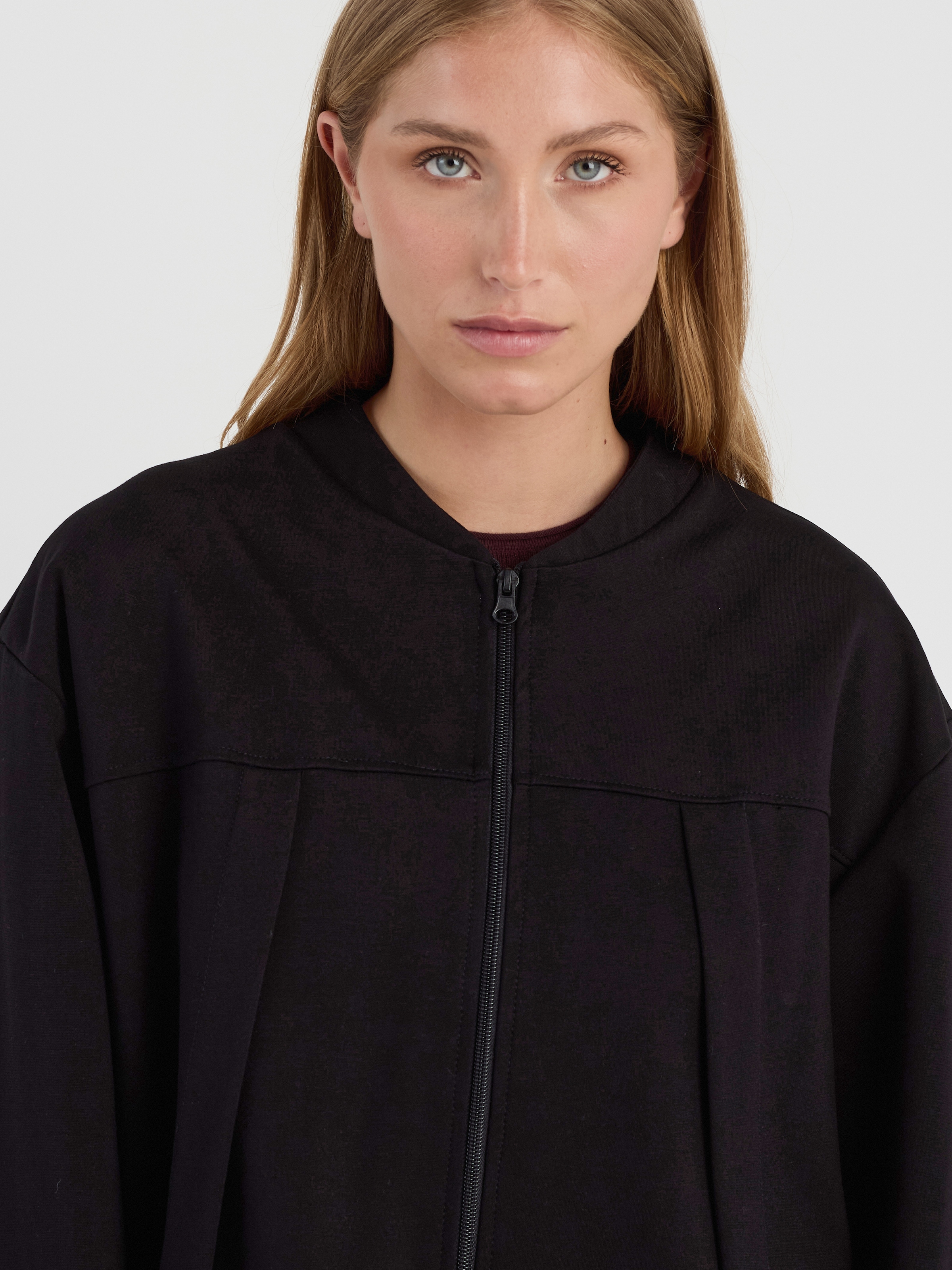 GANG Bomberjacke »94ELLA BOMBER« aus schwerem Jerseystoff