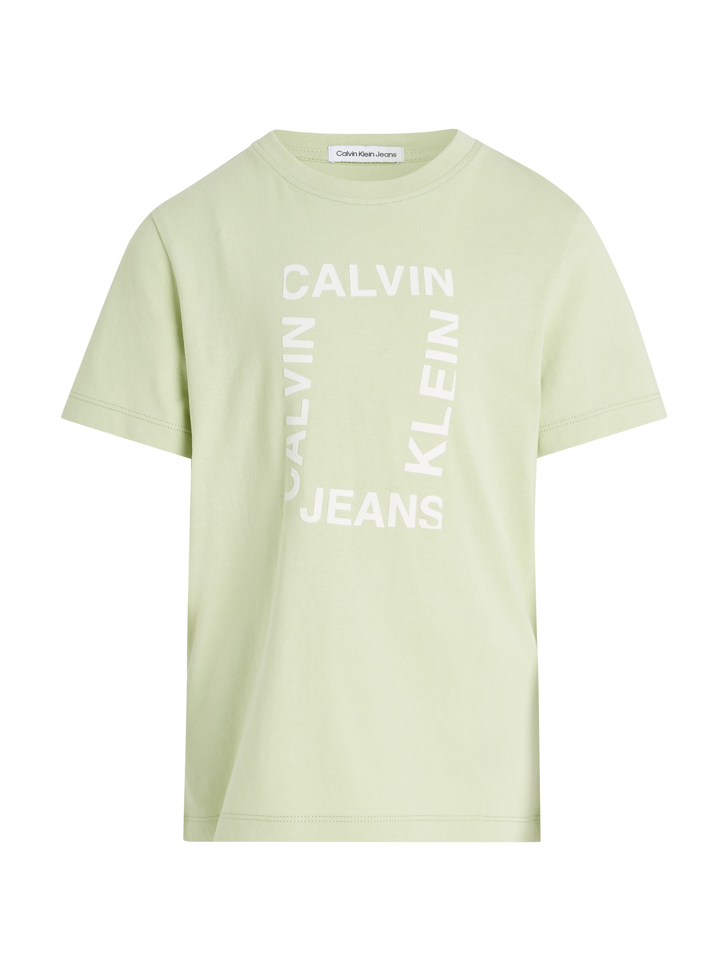 Calvin Klein Jeans T-Shirt »MAXI HERO FLOCK LOGO T-SHIRT«, für Kinder bis 16 Jahre