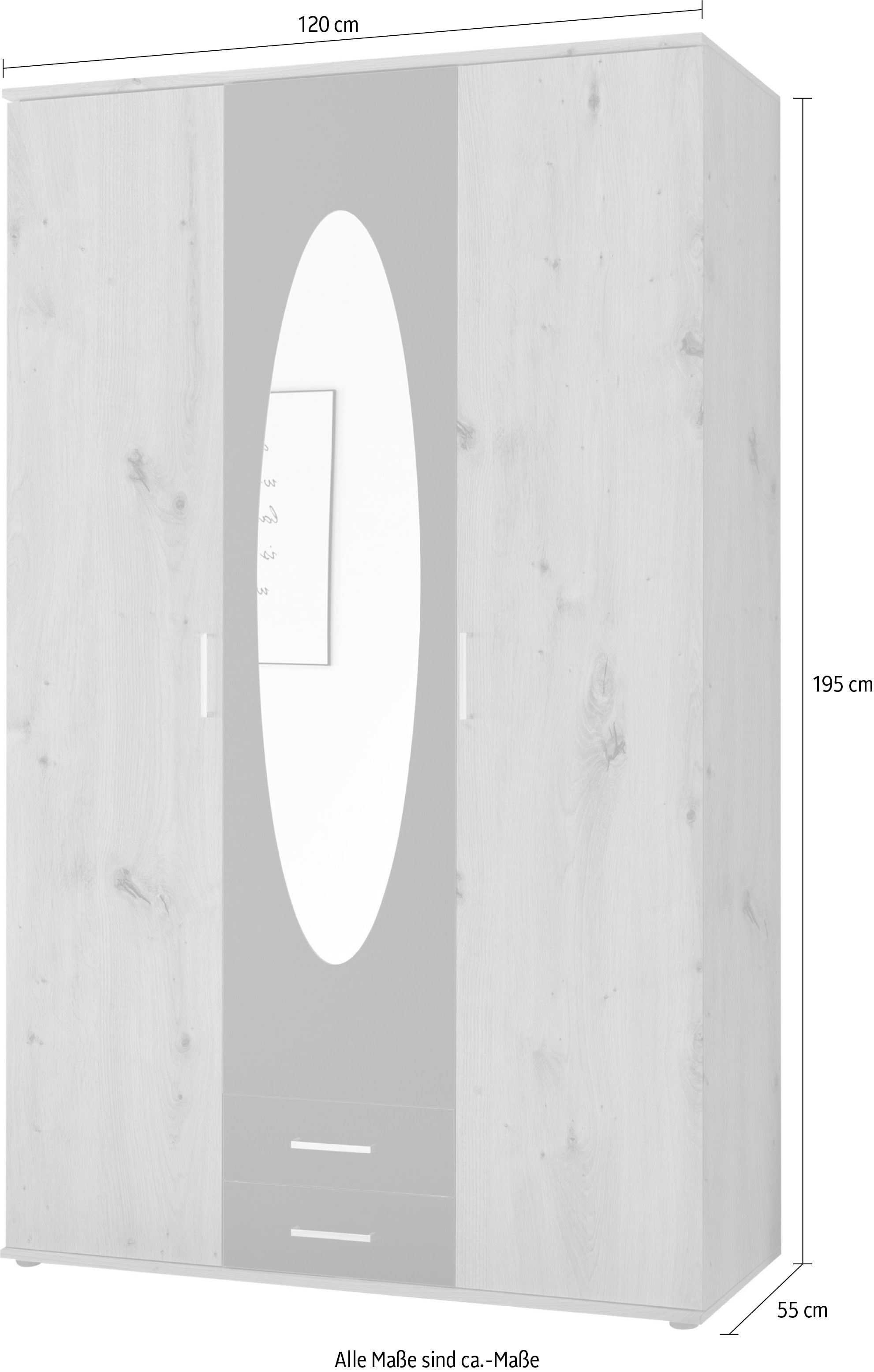 Schlafkontor Kleiderschrank »Kassel«