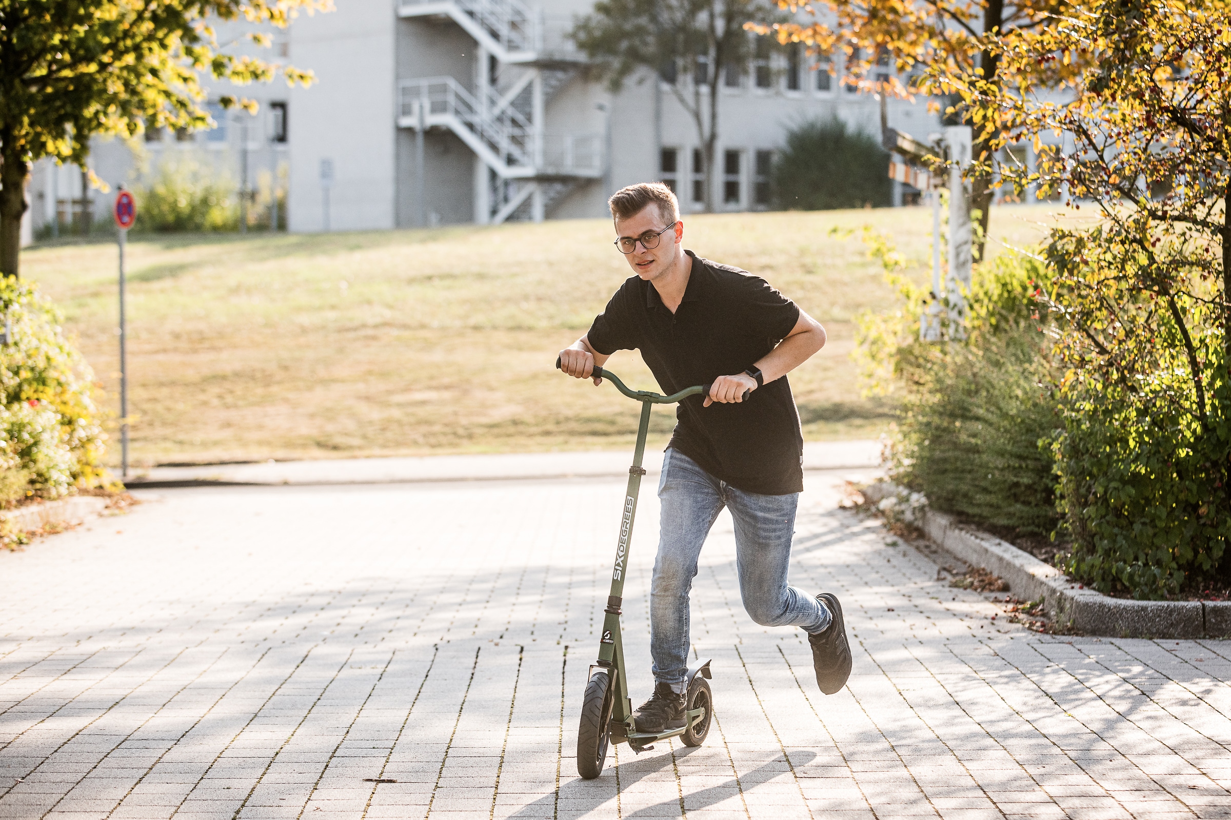 Six Degrees Scooter »Aluminium Scooter All Terrain 300/205 mm«