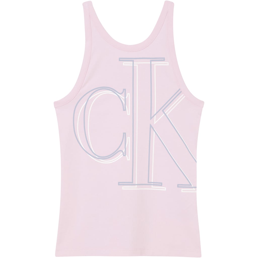 Calvin Klein Jeans Tanktop »ILLUMINATED CK TANK TOP« mit markantem Calvin Klein Print