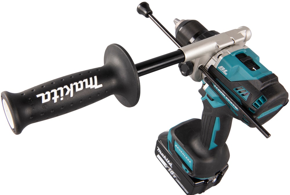Makita Akku-Schlagbohrschrauber »DHP486RTJ«, (Set), inkl. 2 Akkus 18V / 5,0 Ah und Aufbewahrungskoffer