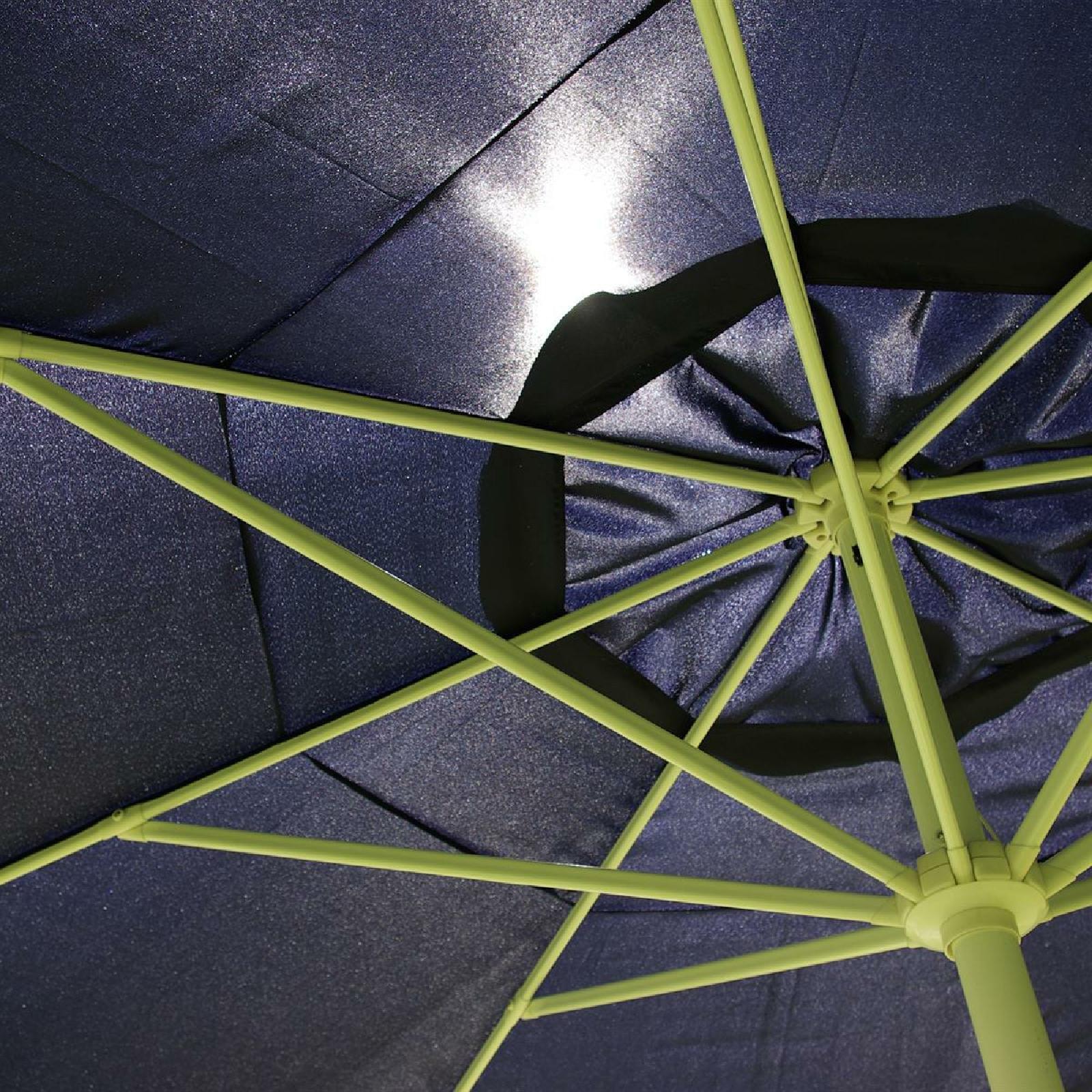 VCM Sonnenschirm »Alu-Sonnenschirm achteckig, Spannweite 3,8m«